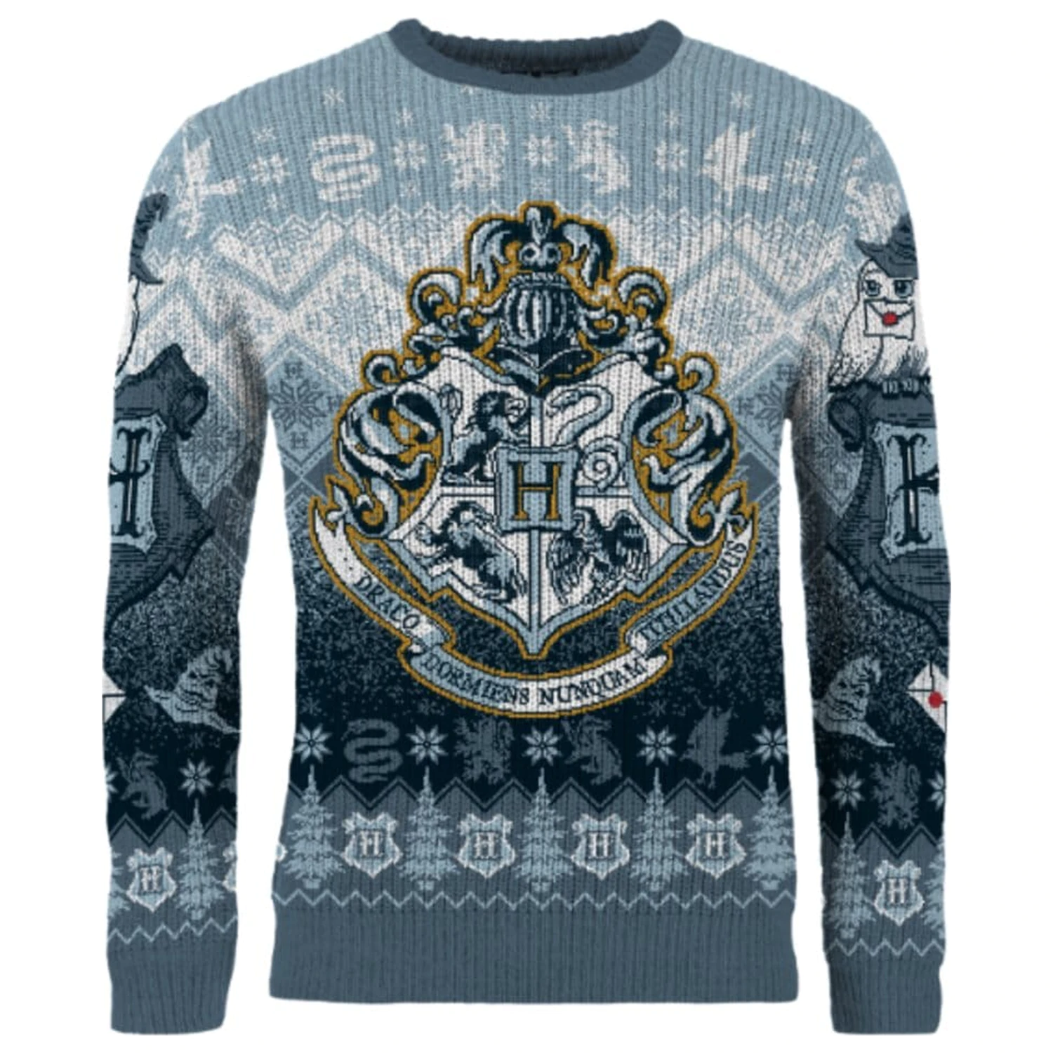 Harry Potter Hogwarts božićni pulover fotografija proizvoda