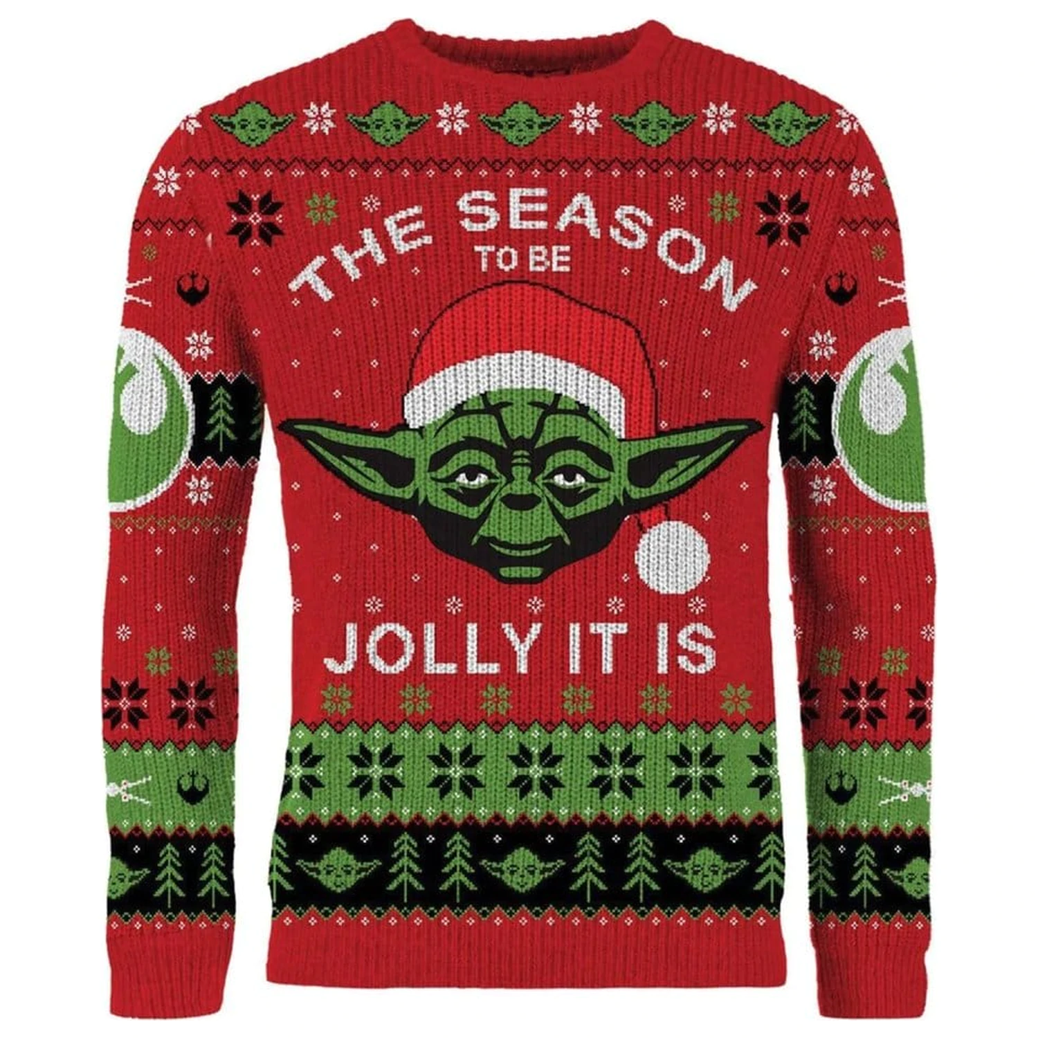 Star Wars božićni pulover Yoda fotografija proizvoda