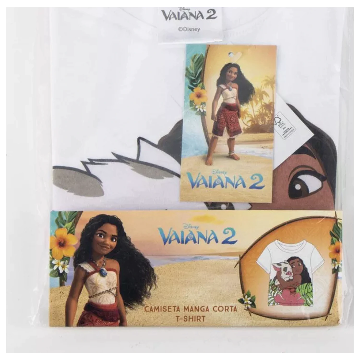 Disney Vaiana Pua dječja majica kratkih rukava, top fotografija proizvoda