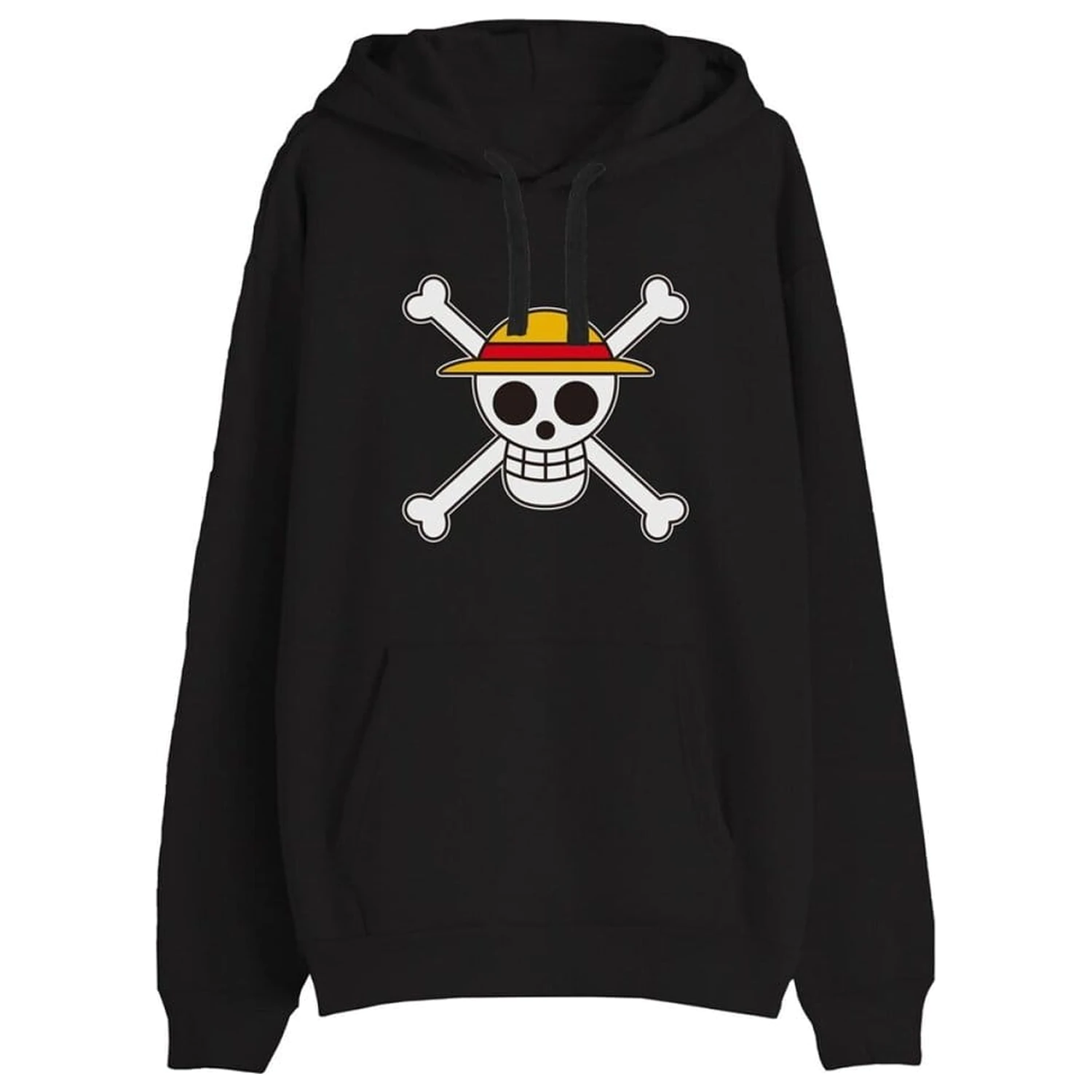 One Piece Pulover Lubanja Crni fotografija proizvoda