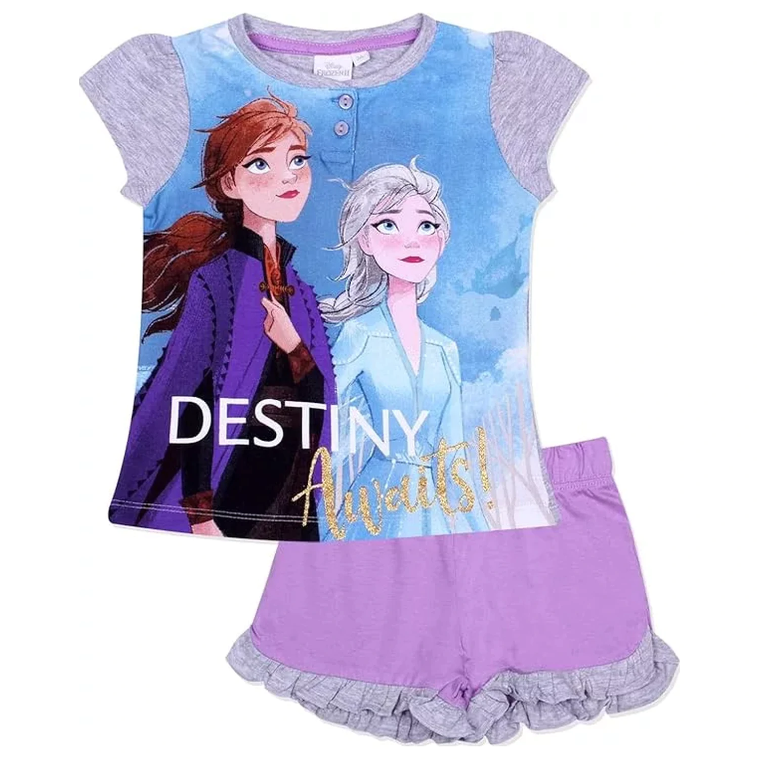 Disney Snježno kraljevstvo Destiny Awaits dječja kratka pidžama u poklon kutiji fotografija proizvoda