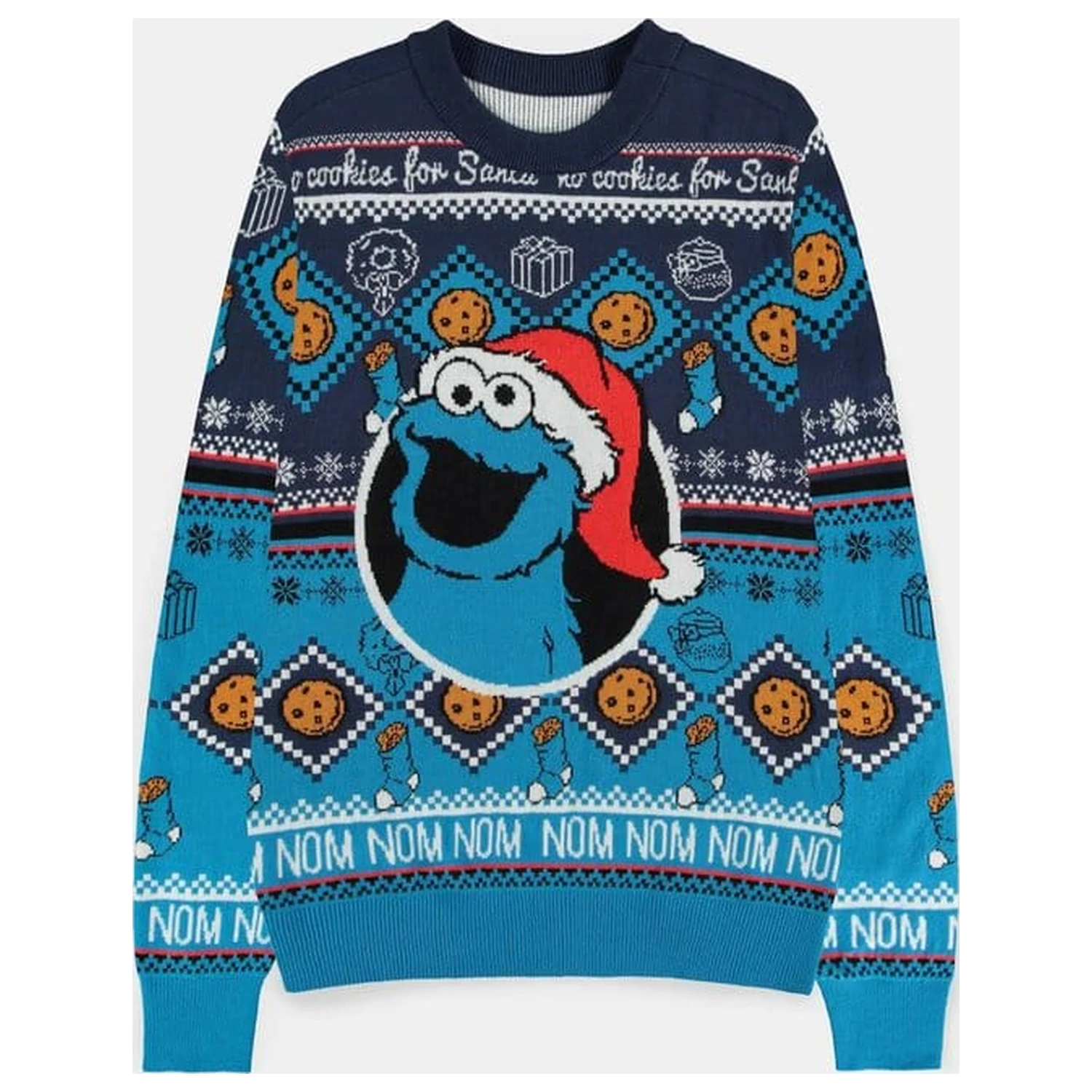Sesame Street božićni pulover Cookie Monster fotografija proizvoda