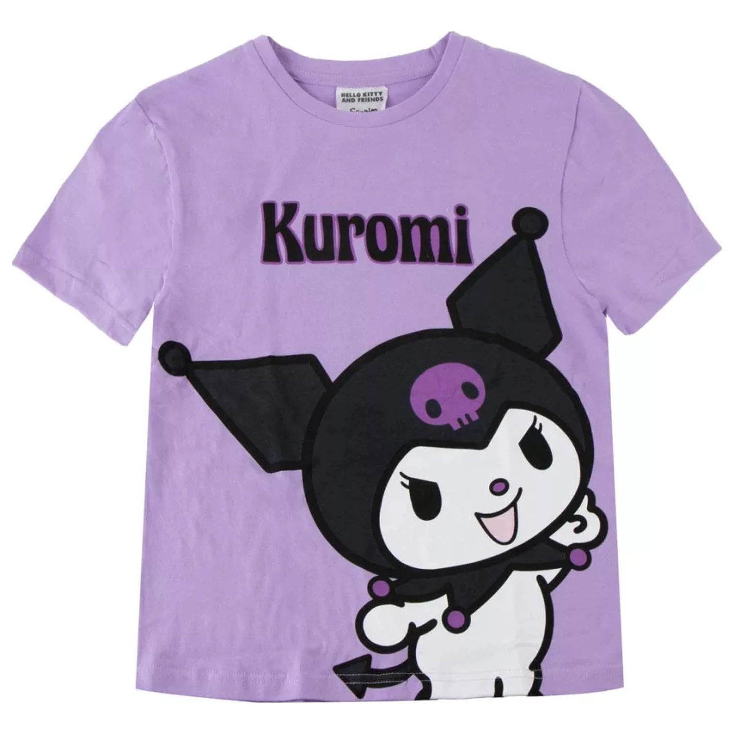 Hello Kitty Kuromi Purple dječja majica kratkih rukava, top fotografija proizvoda
