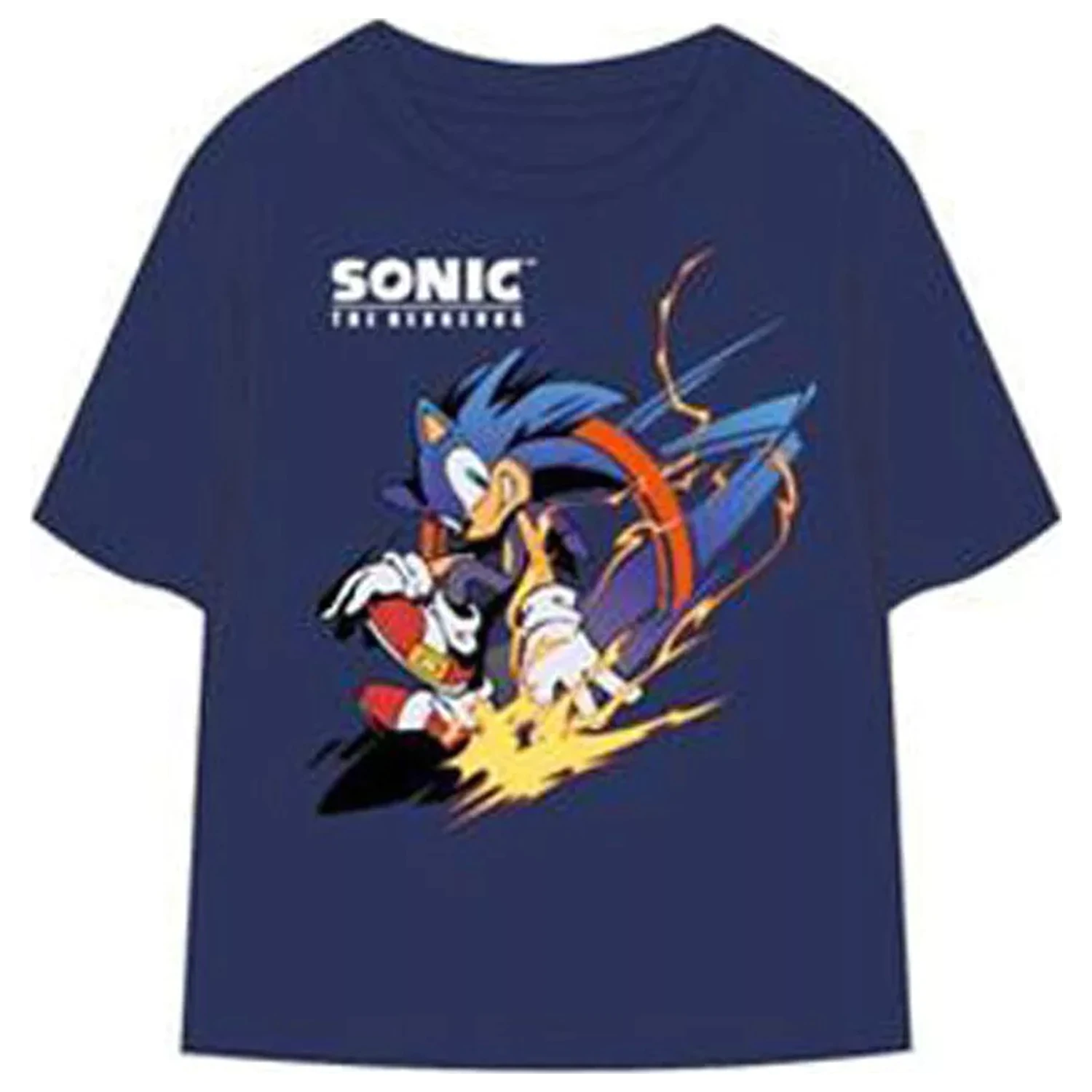 Sonic the Hedgehog Speed Rush Plava dječja kratka majica s kratkim rukavima, gornji dio fotografija proizvoda