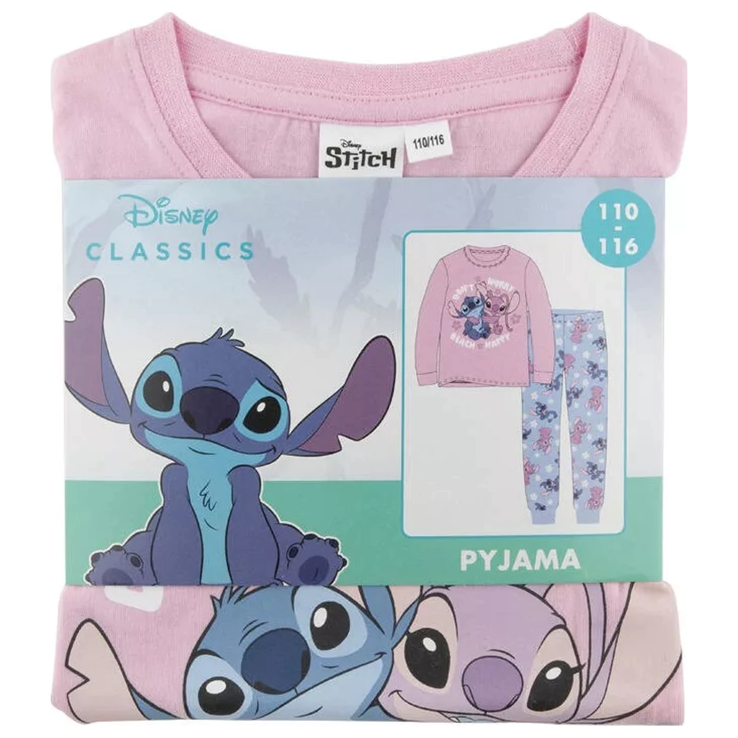 Stitch Happy dječja duga pidžama fotografija proizvoda