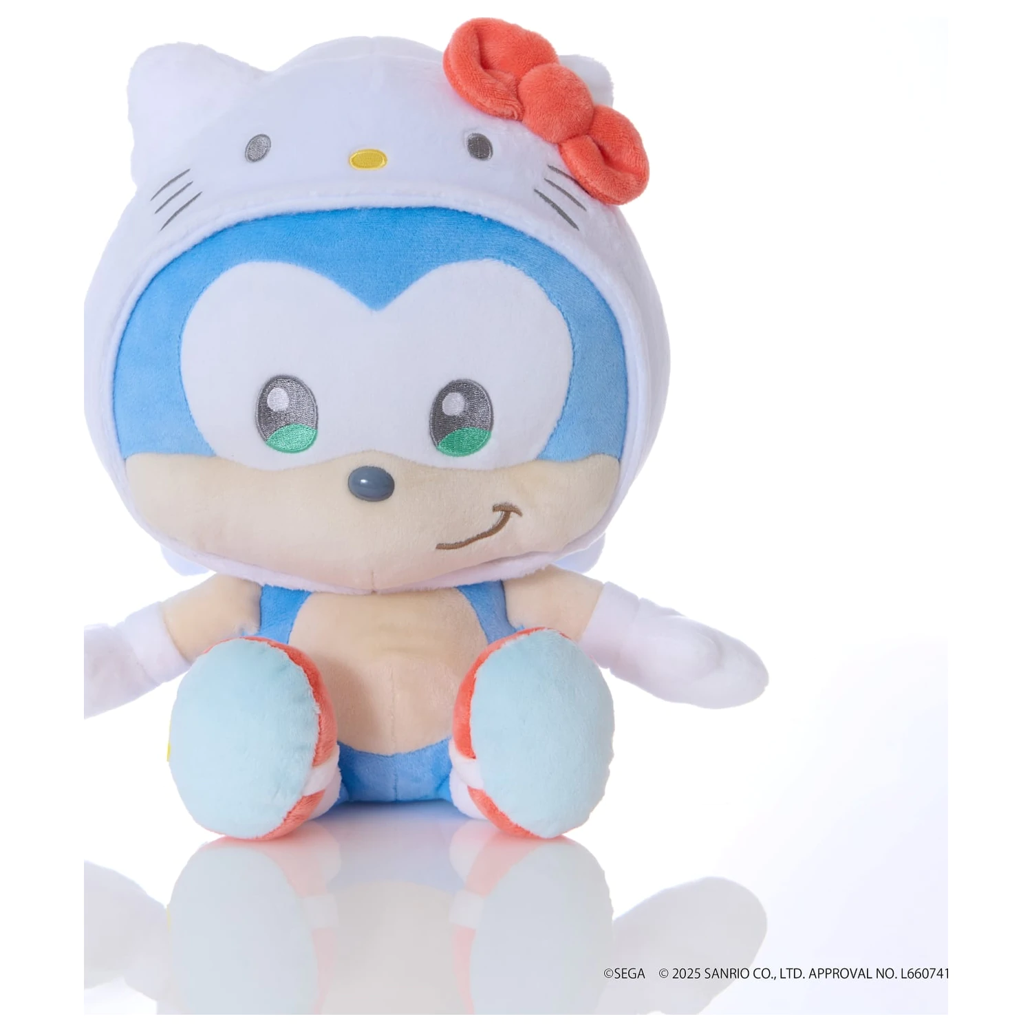 Sonic & Friends x Sanrio Sonic x Hello Kitty Plišana igračka 24 cm fotografija proizvoda