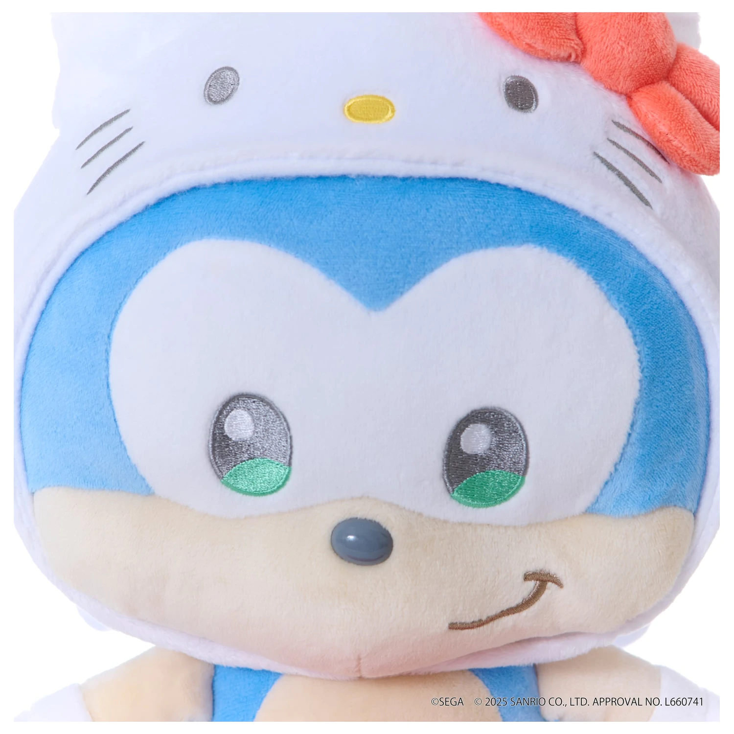 Sonic & Friends x Sanrio Sonic x Hello Kitty Plišana igračka 24 cm fotografija proizvoda