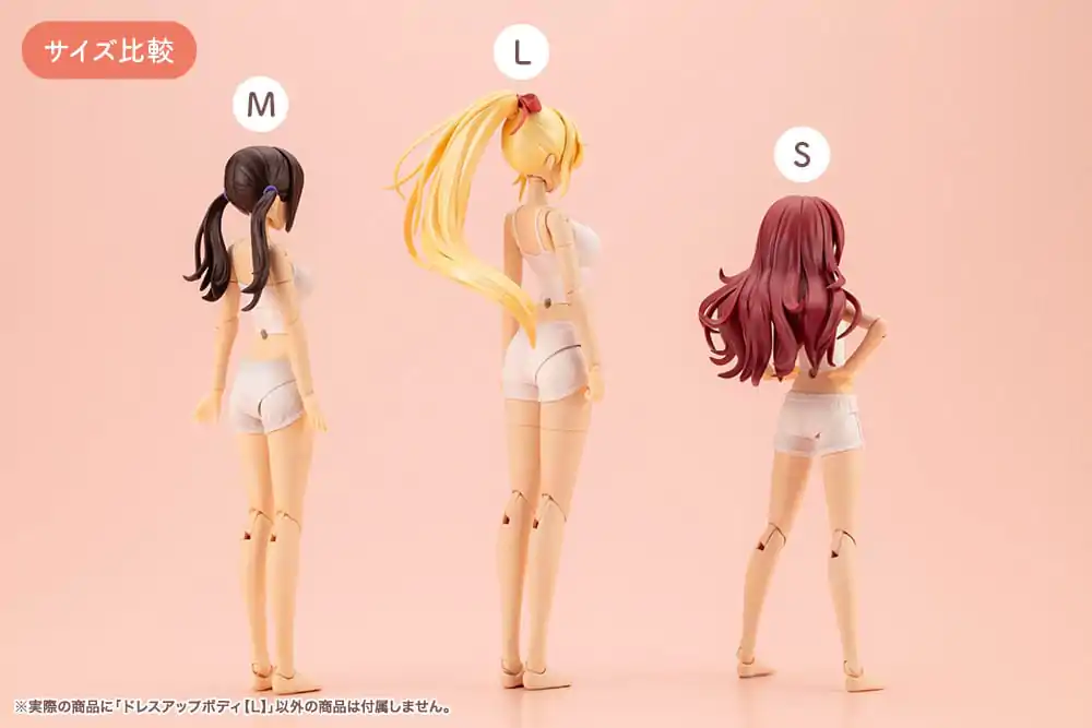 Sousai Shojo Teien set dodataka za akcijske figure veličine tijela 1/10 Dress Up veličine L fotografija proizvoda