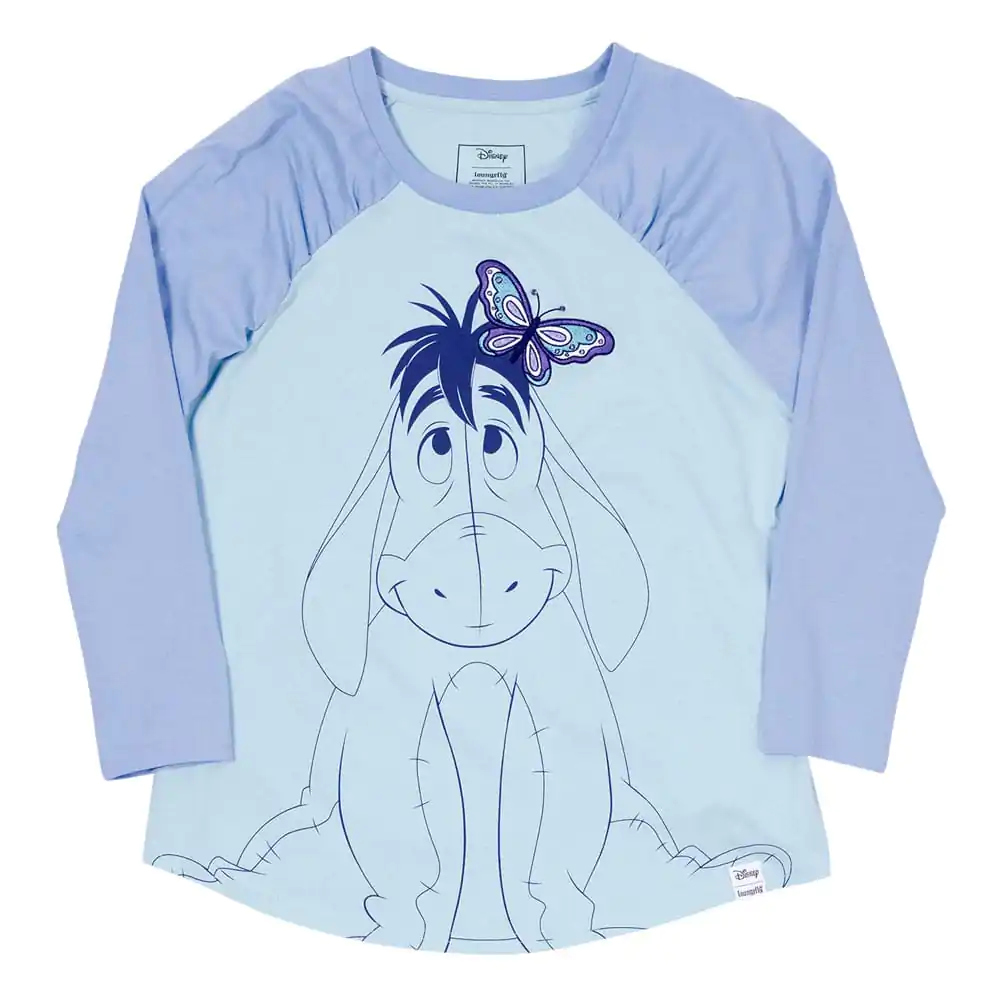 Winnie the Pooh by Loungefly Tee majica Unisex Eeyore Shirred Raglan fotografija proizvoda