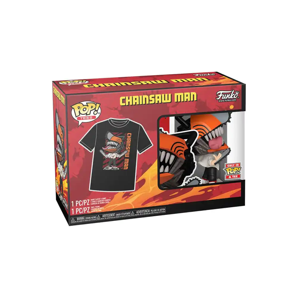 Chainsaw Man Funko POP! & Majica u kutiji Chainsaw Man Leaping fotografija proizvoda