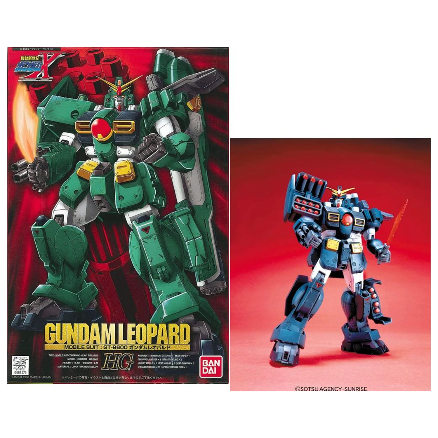 1/100 Gundam Leopard maketa fotografija proizvoda
