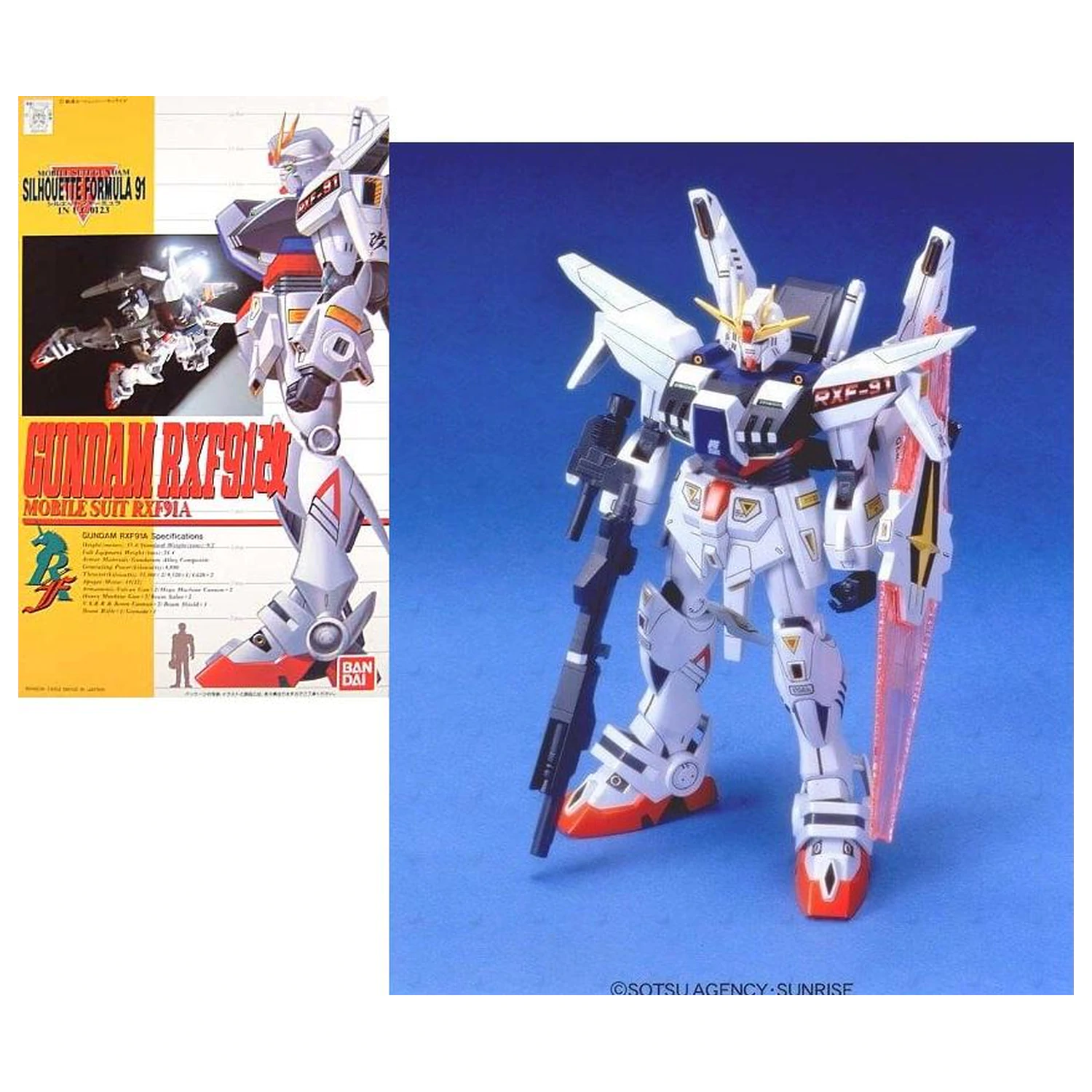 1/100 Gundam RXF-91-Kai plastični model za sastavljanje fotografija proizvoda