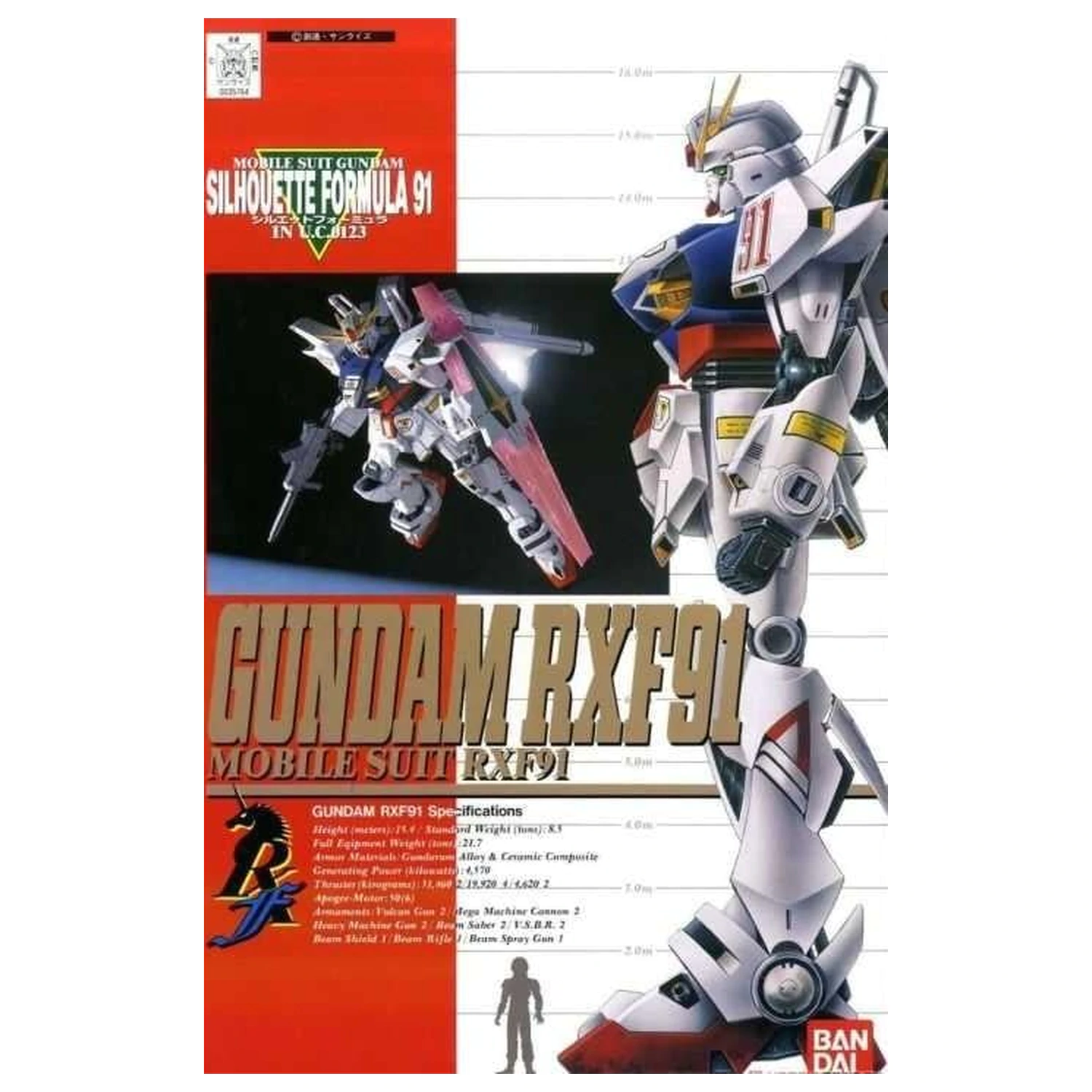 1/100 Gundam RXF91 Maketa fotografija proizvoda