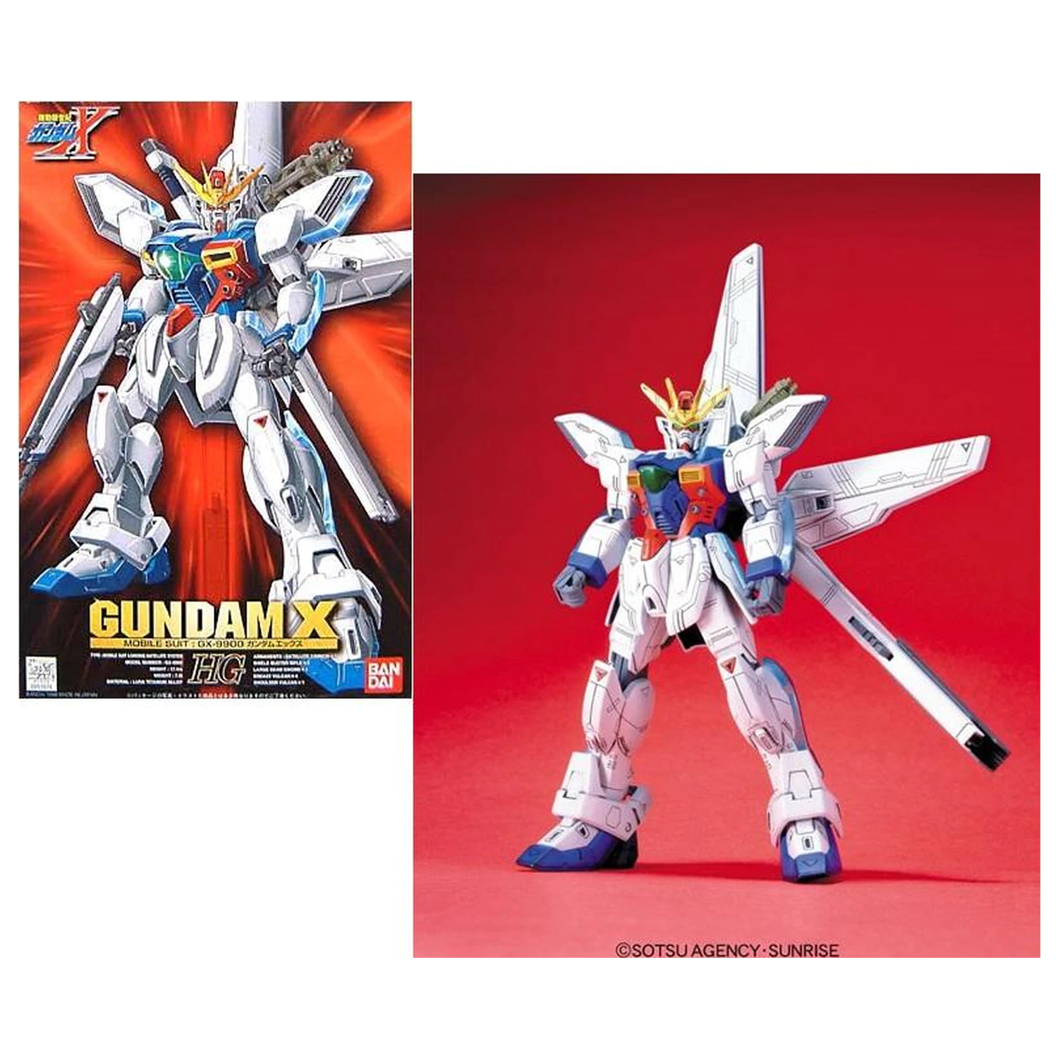 1/100 Gundam X maketa fotografija proizvoda