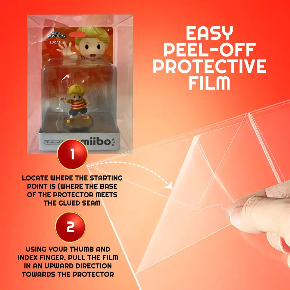 PET zaštitnici, pakiranje od 10 komada za Amiibo figure fotografija proizvoda