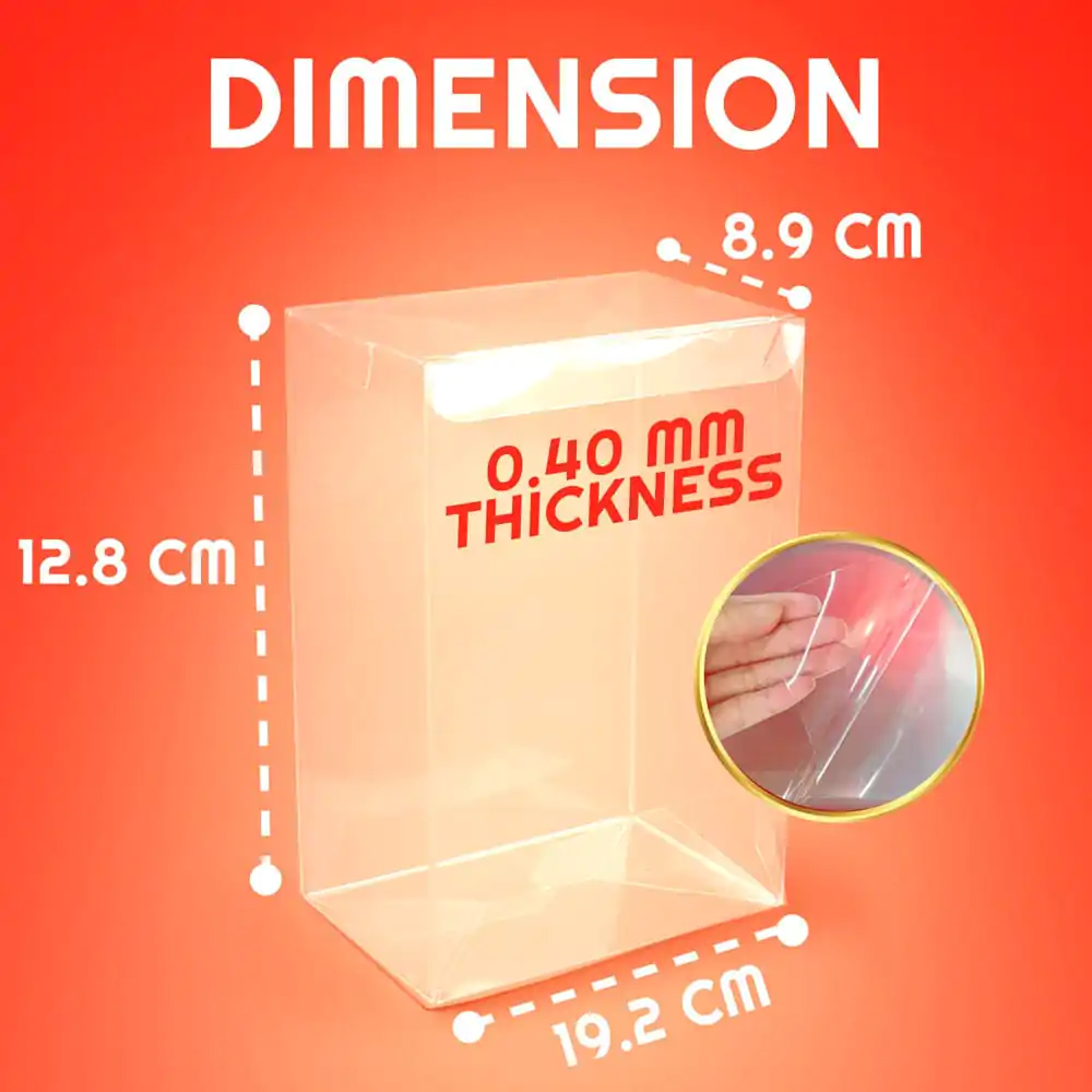 PET zaštitnici, pakiranje od 10 komada za Amiibo figure fotografija proizvoda