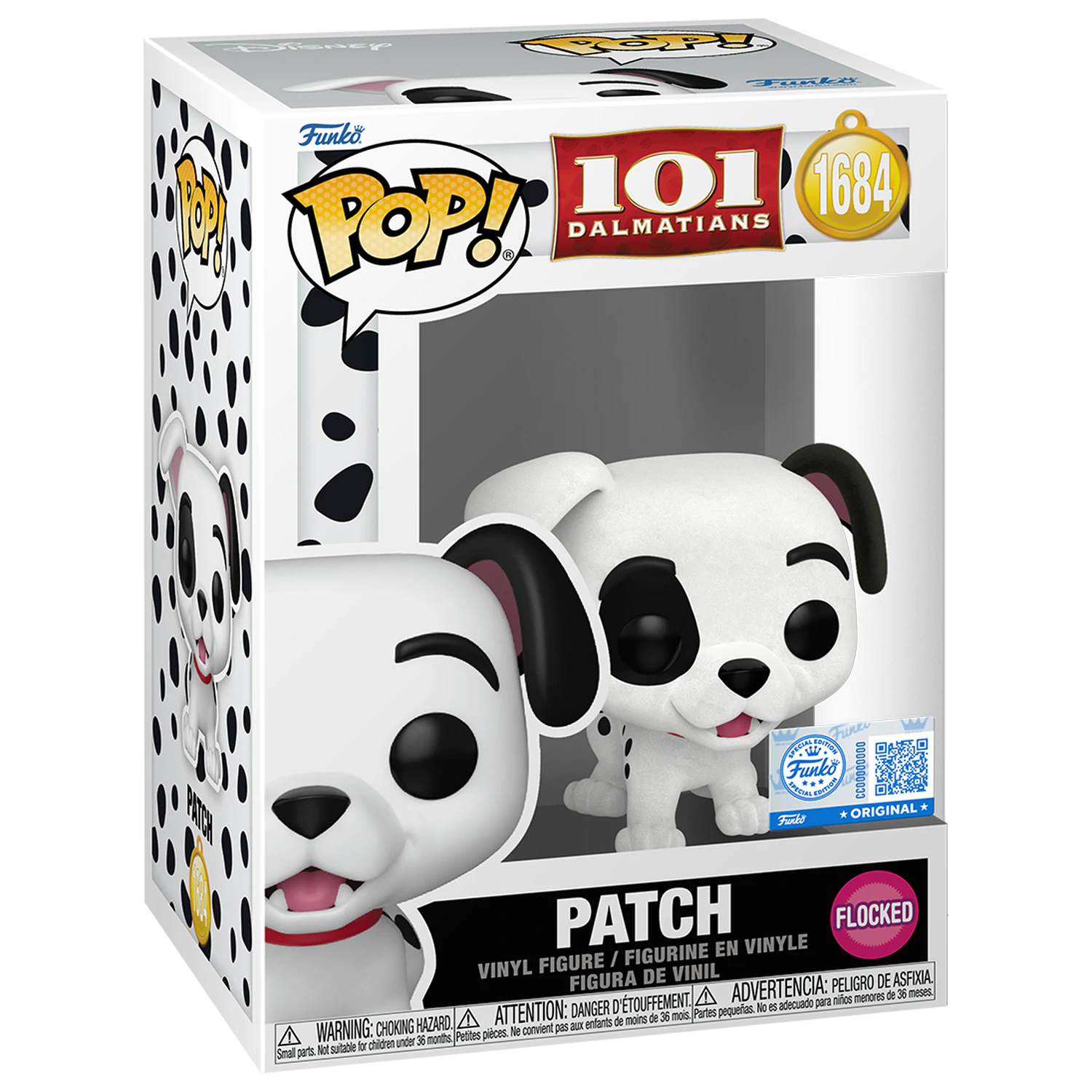 101 Dalmatians Funko POP! Vinyl figura Patch (Focked) Exclusive 9 cm fotografija proizvoda