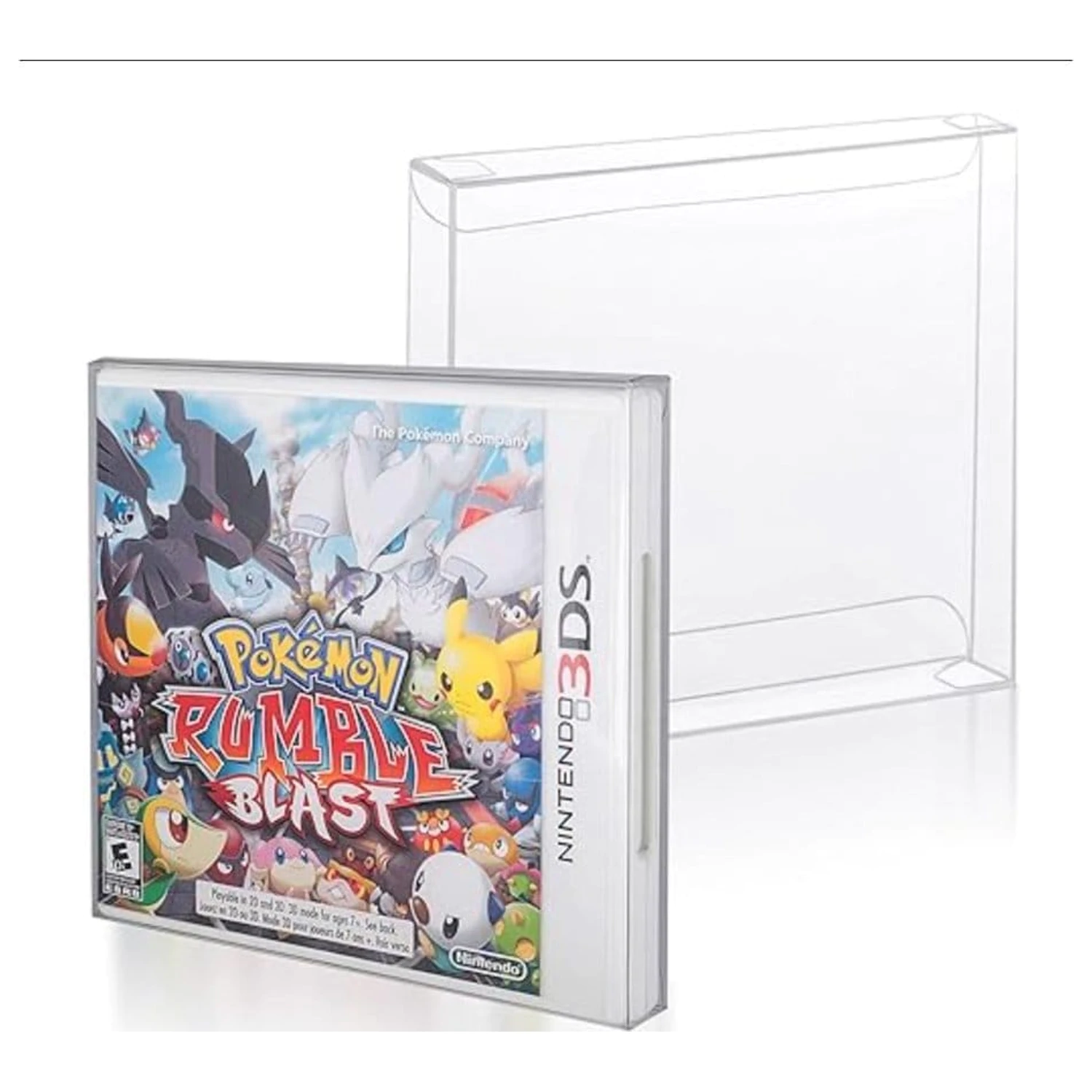 PET zaštite (25 komada) za 3DS (NTSC) igre fotografija proizvoda