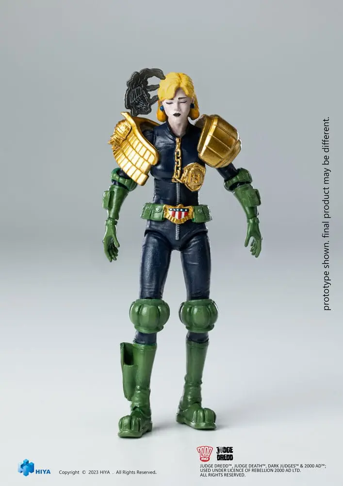 2000 AD Exquisite Mini akcijska figura 1/18 Judge Dredd Judge Anderson Hall of Heroes 10 cm fotografija proizvoda