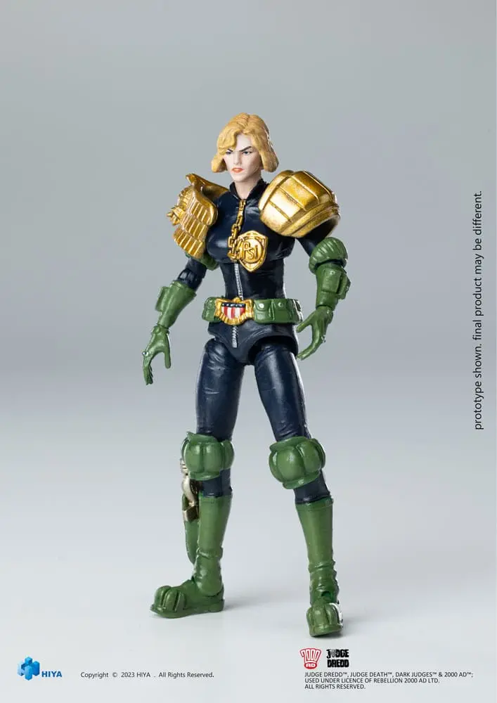 2000 AD Exquisite Mini akcijska figura 1/18 Judge Dredd Judge Anderson VS The Dark Judges 10 cm fotografija proizvoda