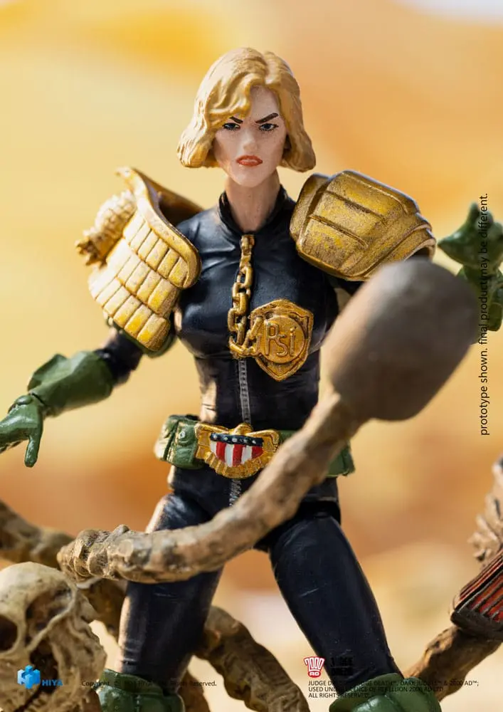 2000 AD Exquisite Mini akcijska figura 1/18 Judge Dredd Judge Anderson VS The Dark Judges 10 cm fotografija proizvoda