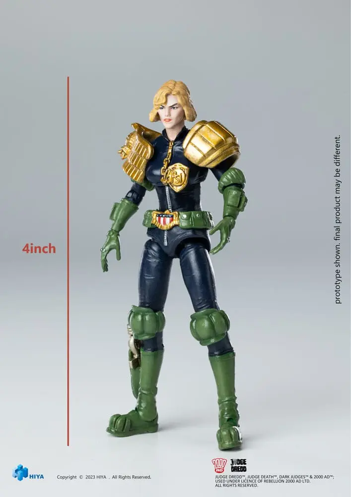 2000 AD Exquisite Mini akcijska figura 1/18 Judge Dredd Judge Anderson VS The Dark Judges 10 cm fotografija proizvoda