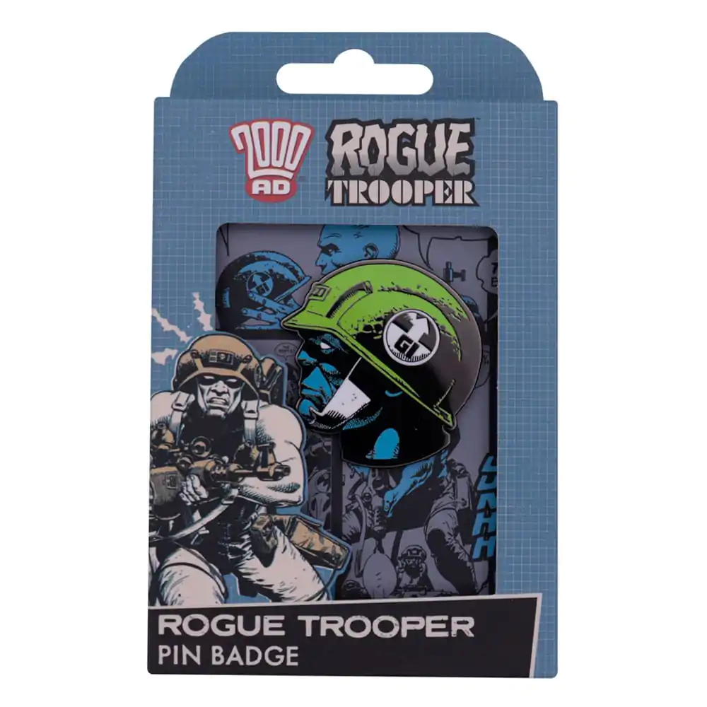 2000 AD bedž Rogue Trooper GI Ograničeno izdanje fotografija proizvoda