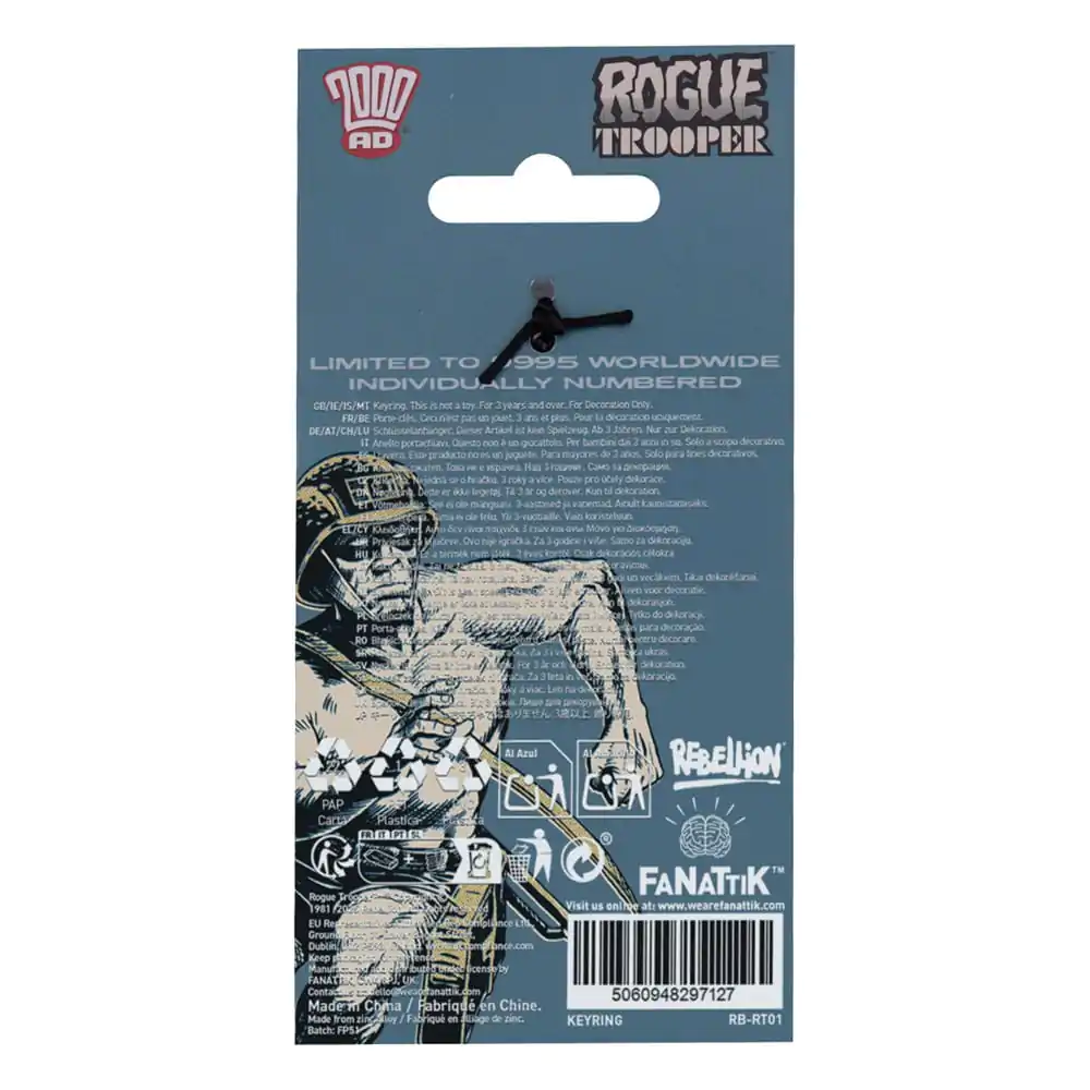 2000 AD Privjesak za ključeve Rogue Trooper Limited Edition fotografija proizvoda