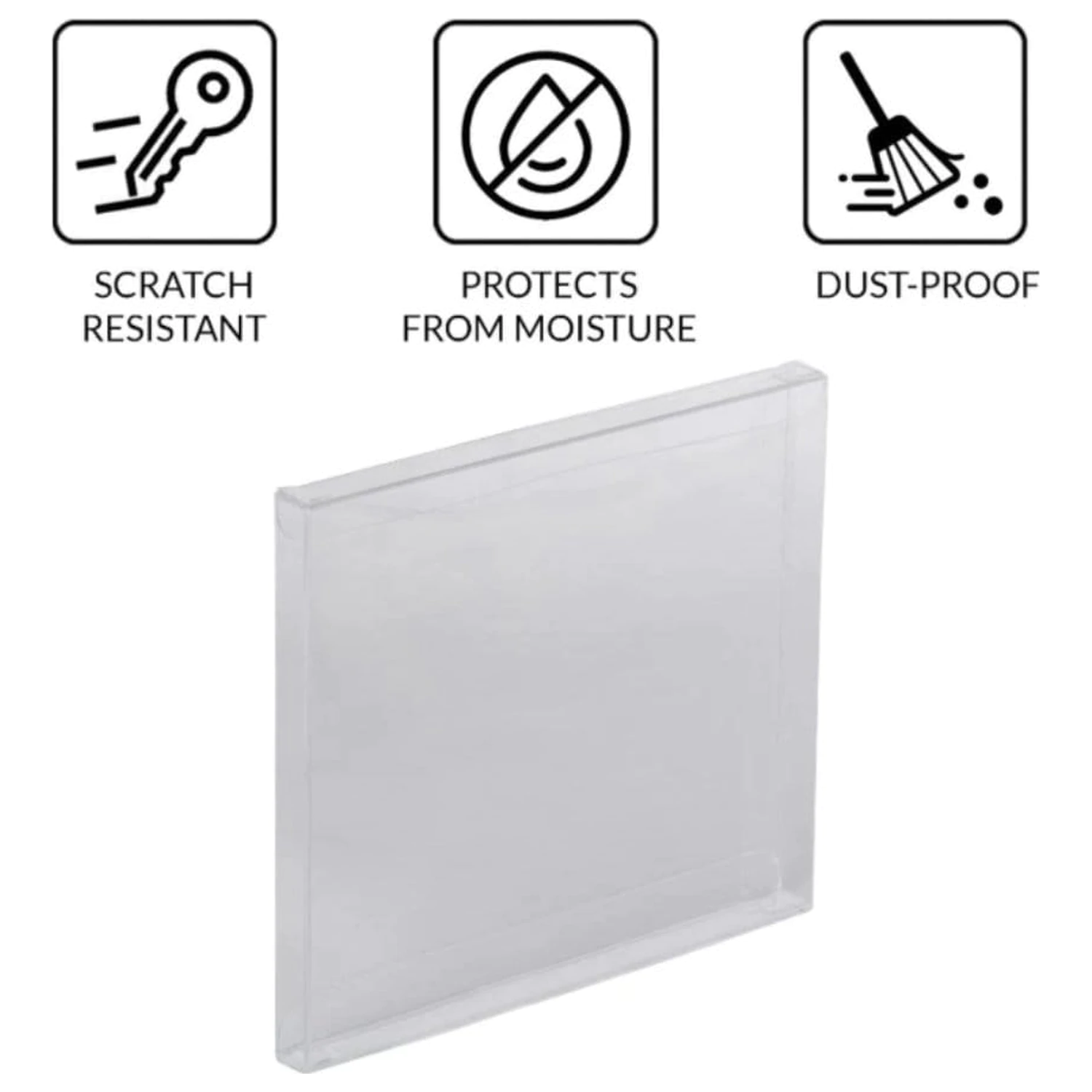 PET zaštite, pakiranje od 25 komada za PS1/Single CD/Dreamcast (Jewel Case) igre fotografija proizvoda