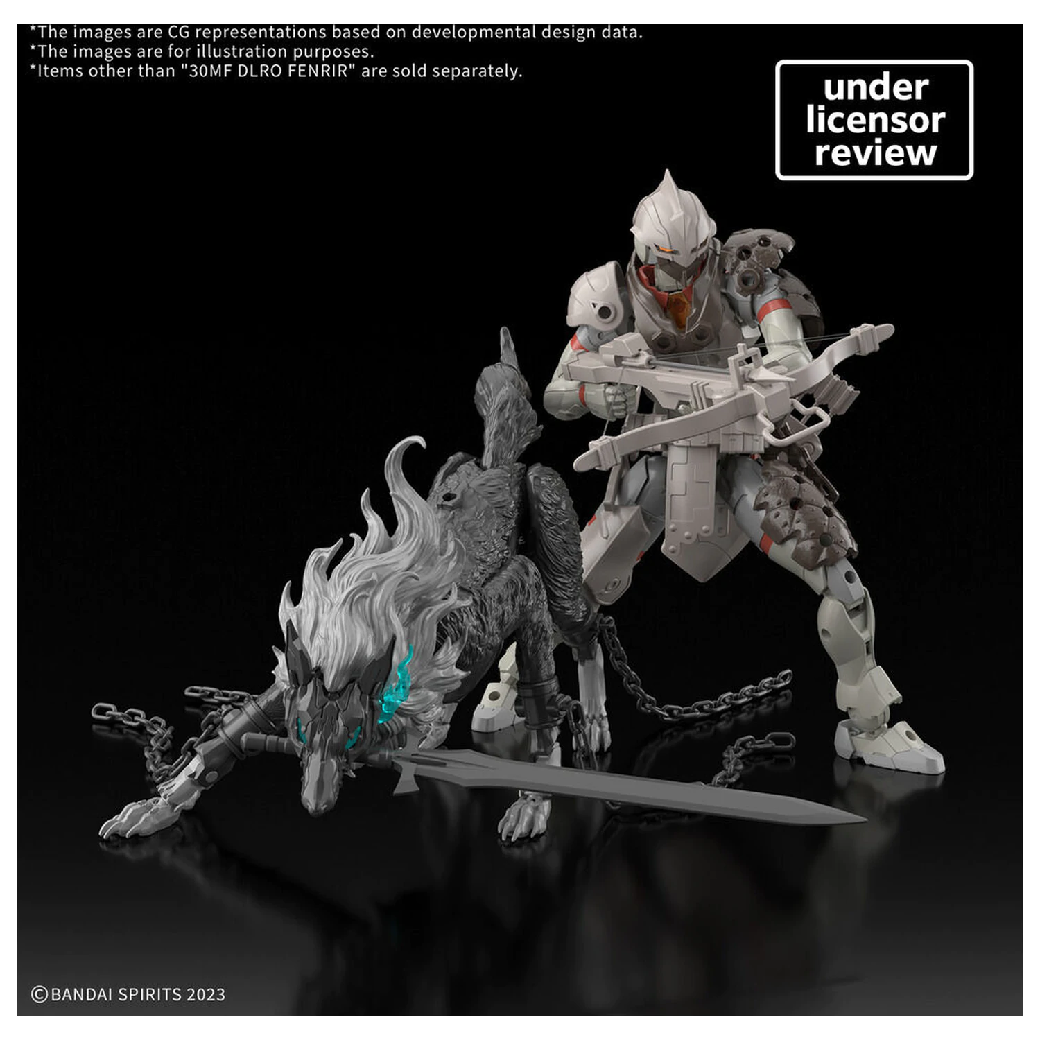 30 minuta Fantasy Dlro Fenrir model komplet fotografija proizvoda