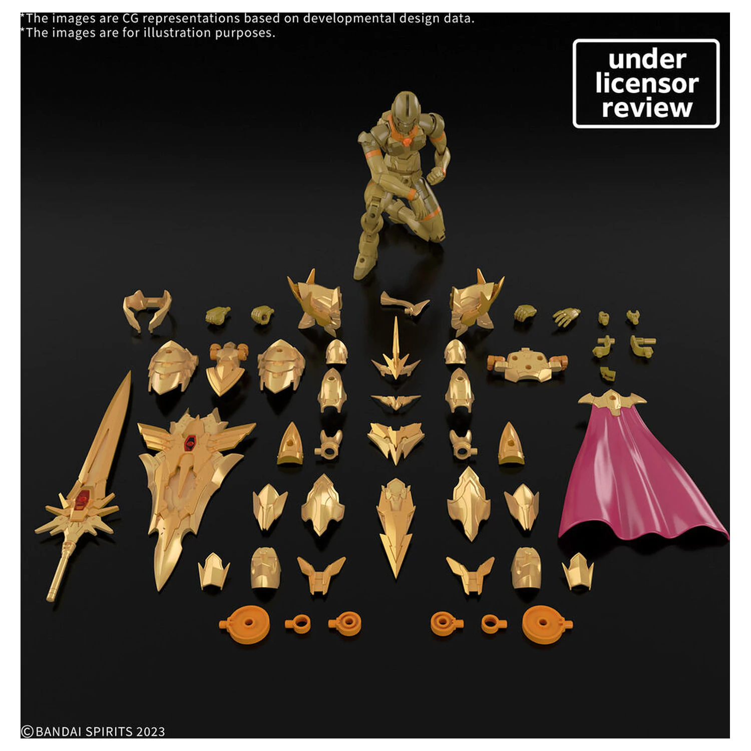 30 Minutes Fantasy Superior Arch Knight set modela fotografija proizvoda