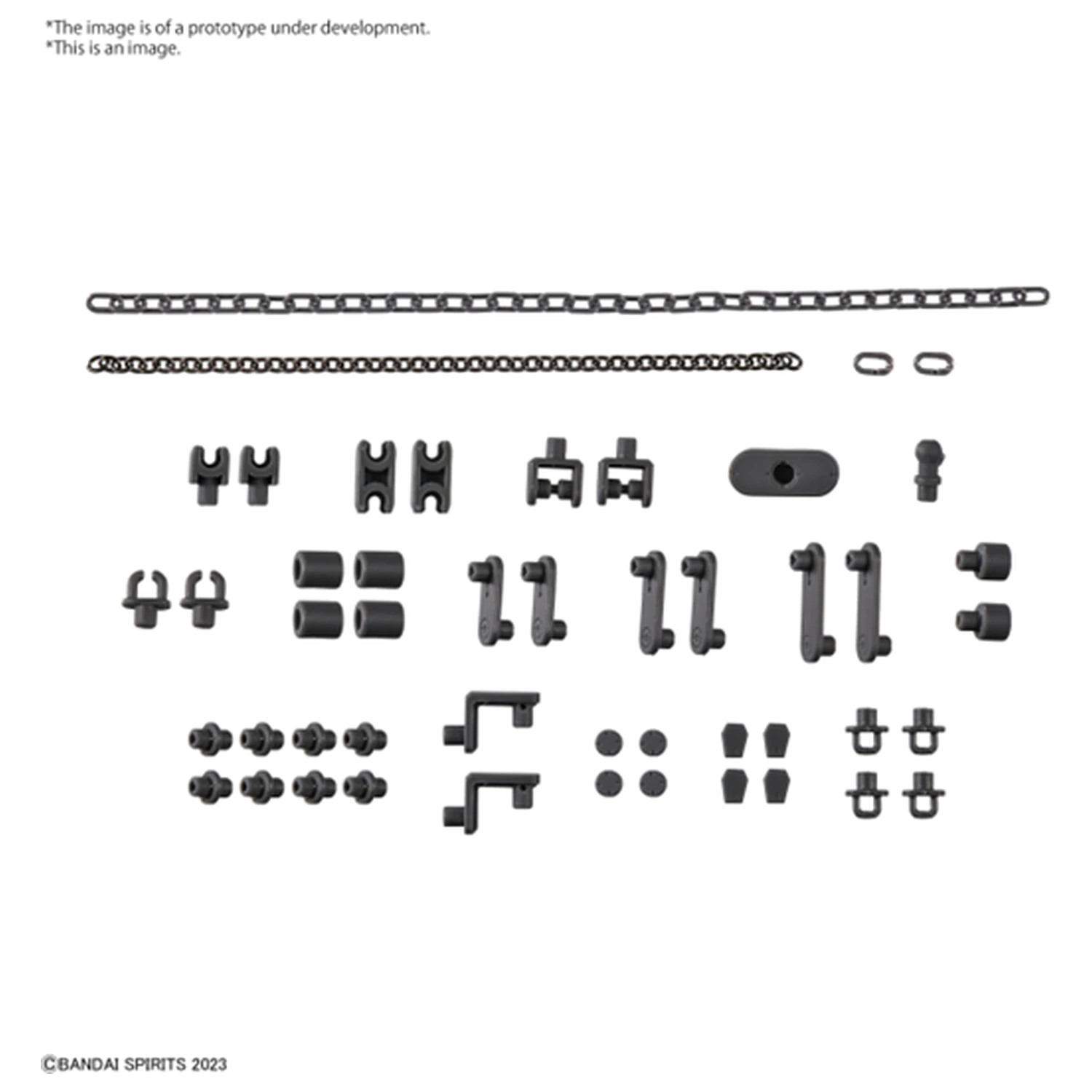 30MM Prilagodljiv materijal (Dijelovi lanca / Višezglobni) Model Kit fotografija proizvoda