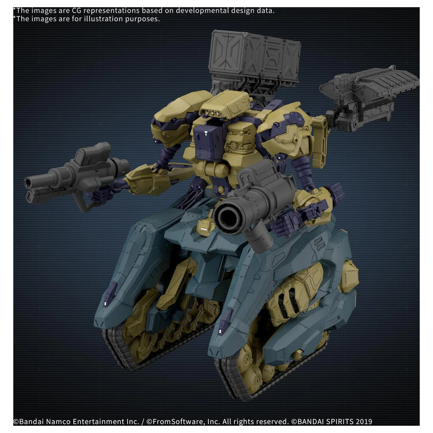 30 Minutes Missions Armored Core VI Wrecker Circus RaD CC3000 model kit fotografija proizvoda