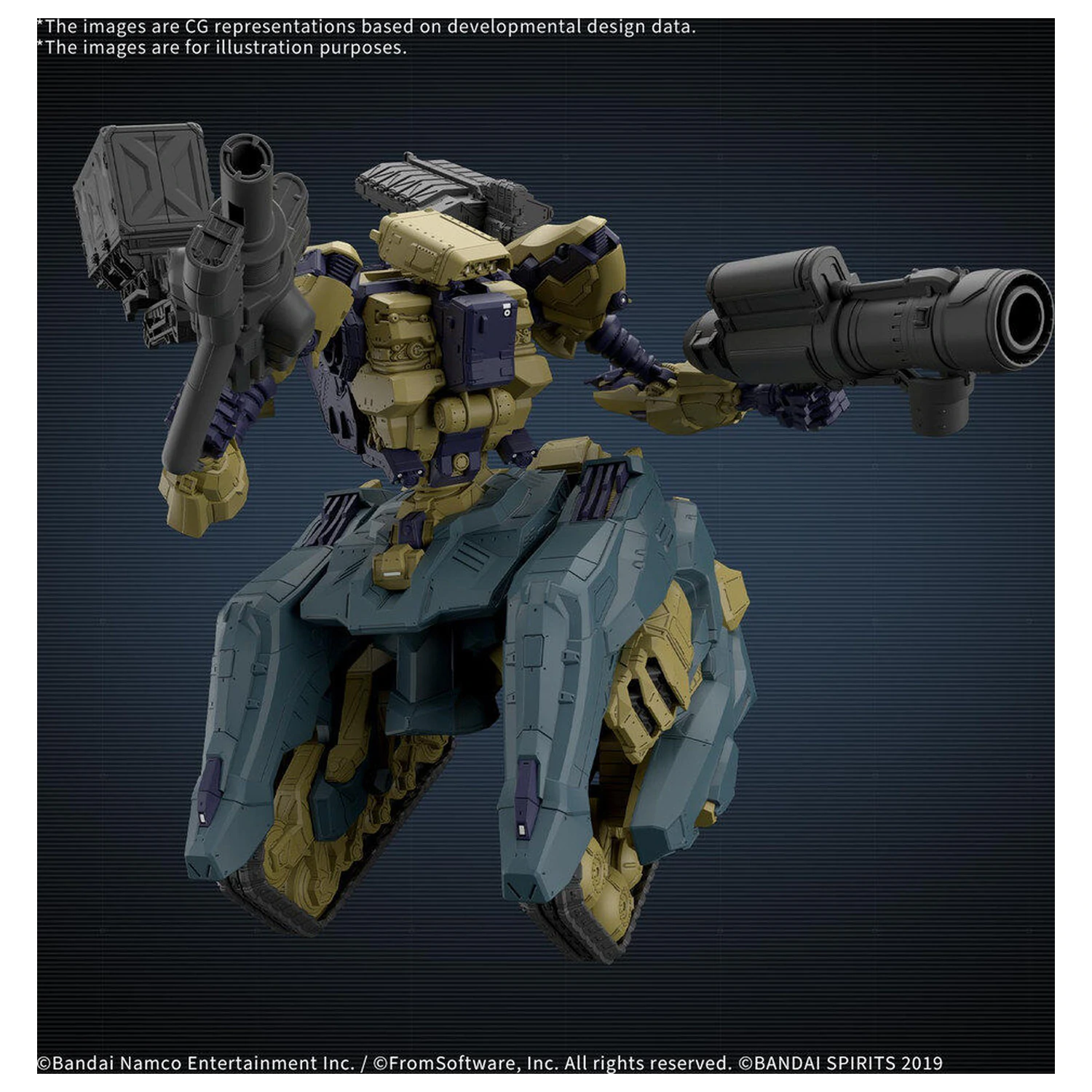 30 Minutes Missions Armored Core VI Wrecker Circus RaD CC3000 model kit fotografija proizvoda