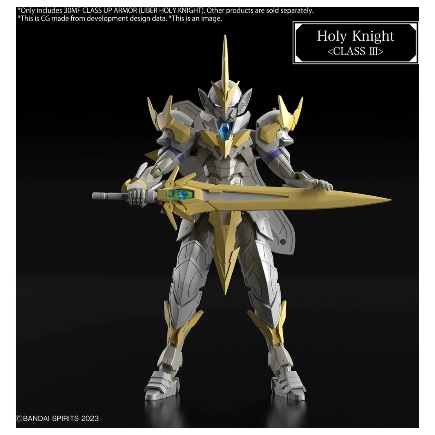 30MF Class Up Armor (Liber Holy Knight) Model Kit fotografija proizvoda