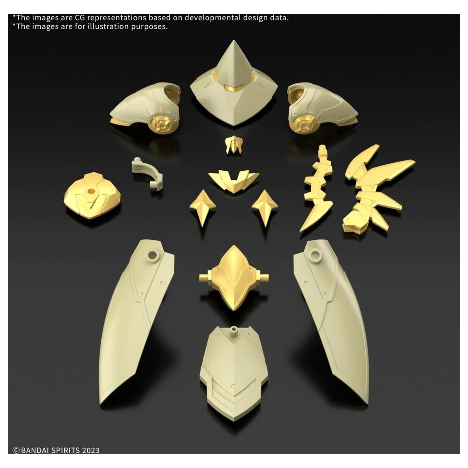 30MF Class Up oklop (Liber Sorcerer) Model Komplet fotografija proizvoda