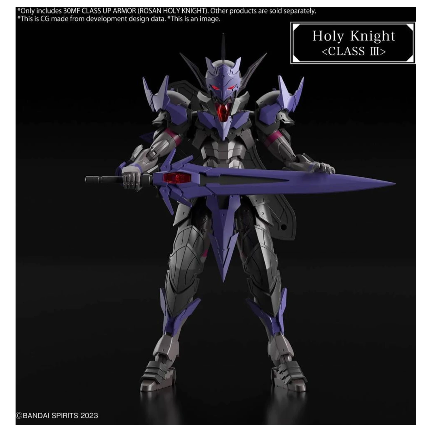 30MF Class Up Armor (Rosan Holy Knight) set modela fotografija proizvoda