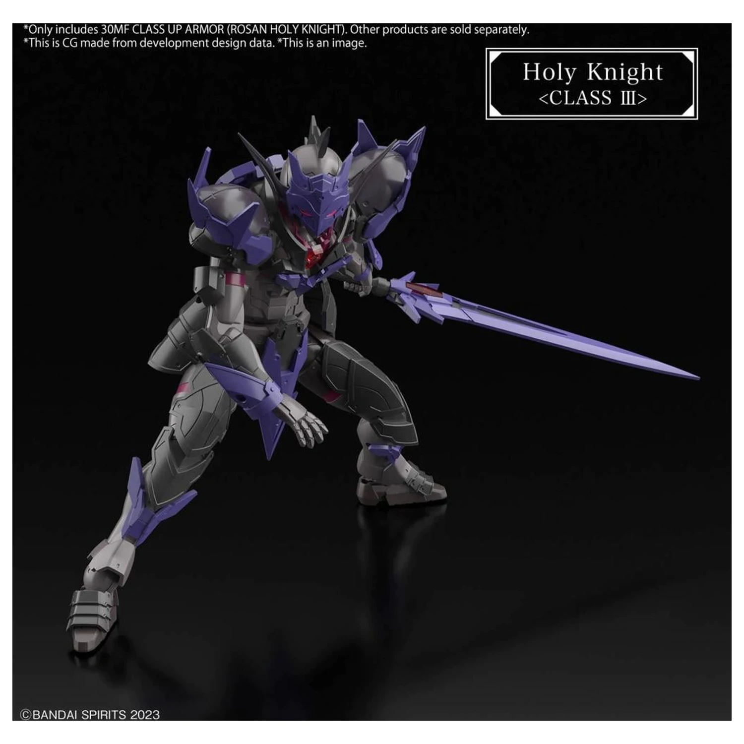 30MF Class Up Armor (Rosan Holy Knight) set modela fotografija proizvoda