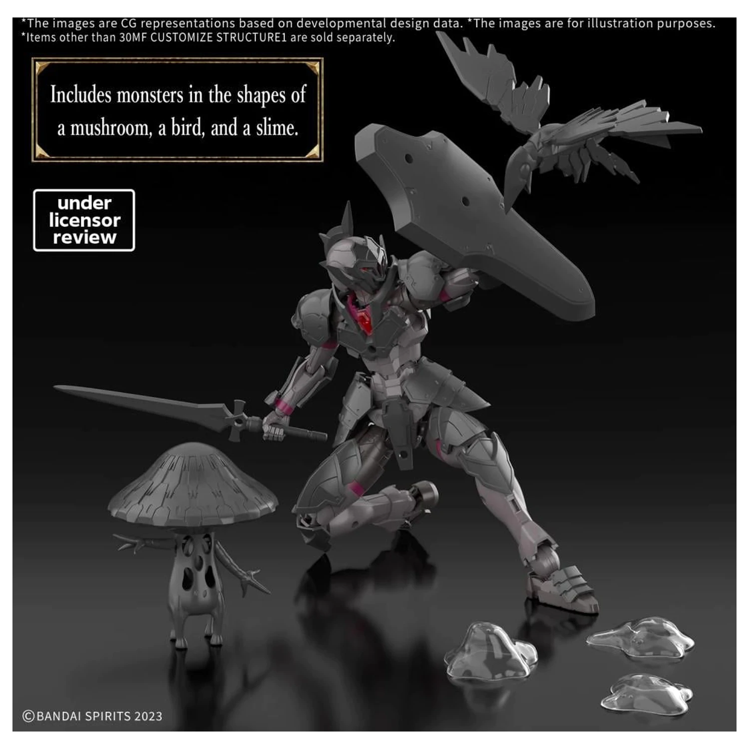 30MF Prilagodljiva Struktura 1 Model Kit fotografija proizvoda