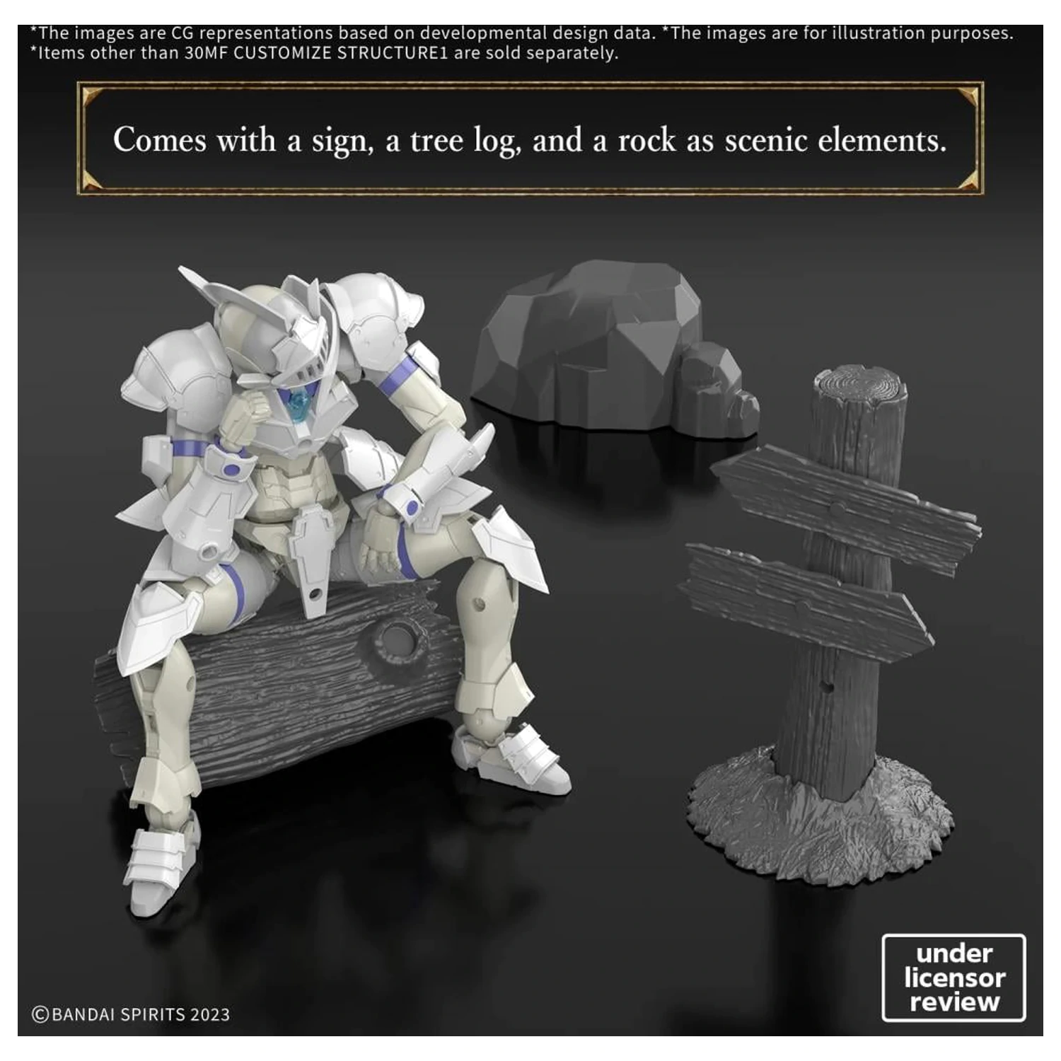 30MF Prilagodljiva Struktura 1 Model Kit fotografija proizvoda
