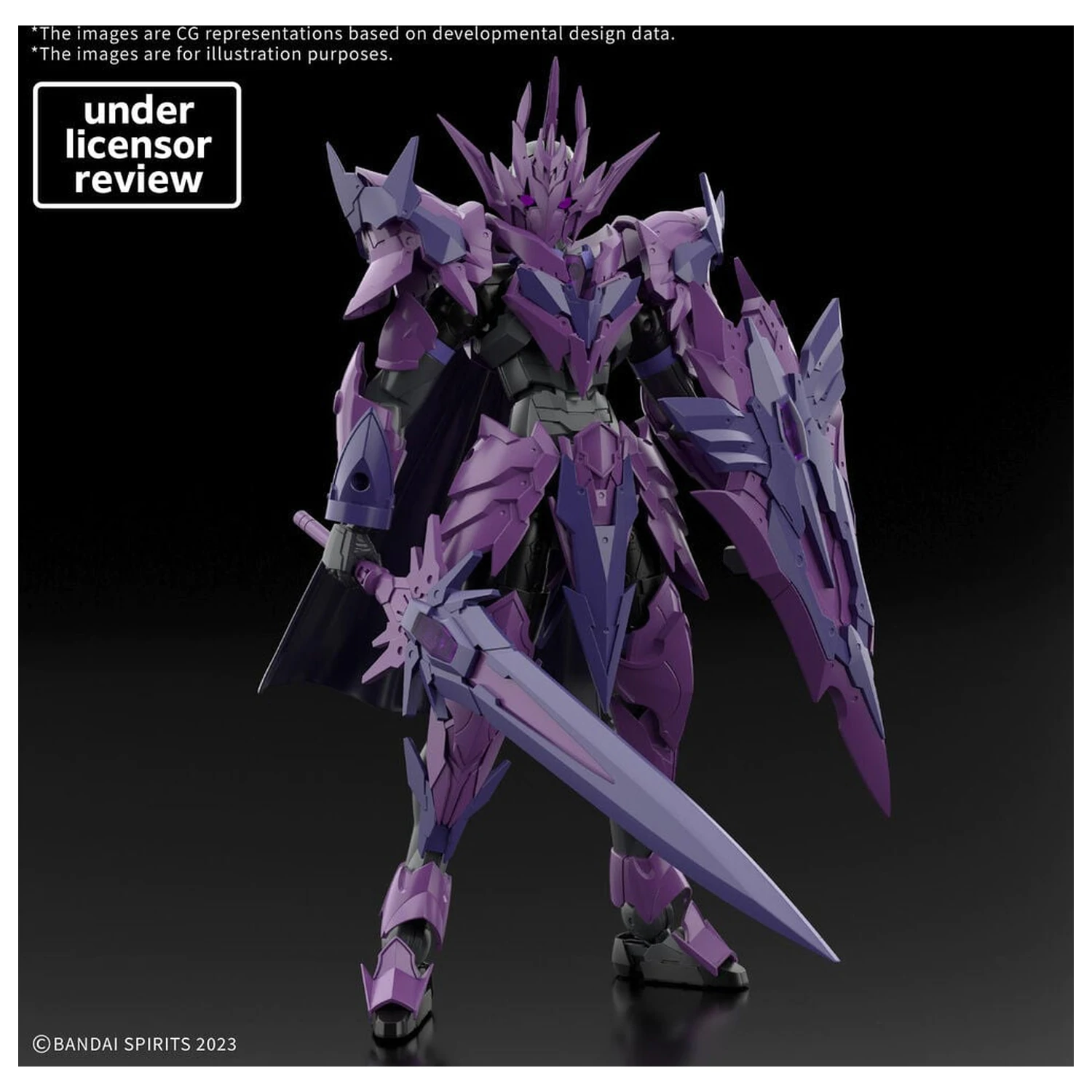 30MF Darknevil Arch Knight Model Kit Bazna figura 30 Minutes Fantasy fotografija proizvoda