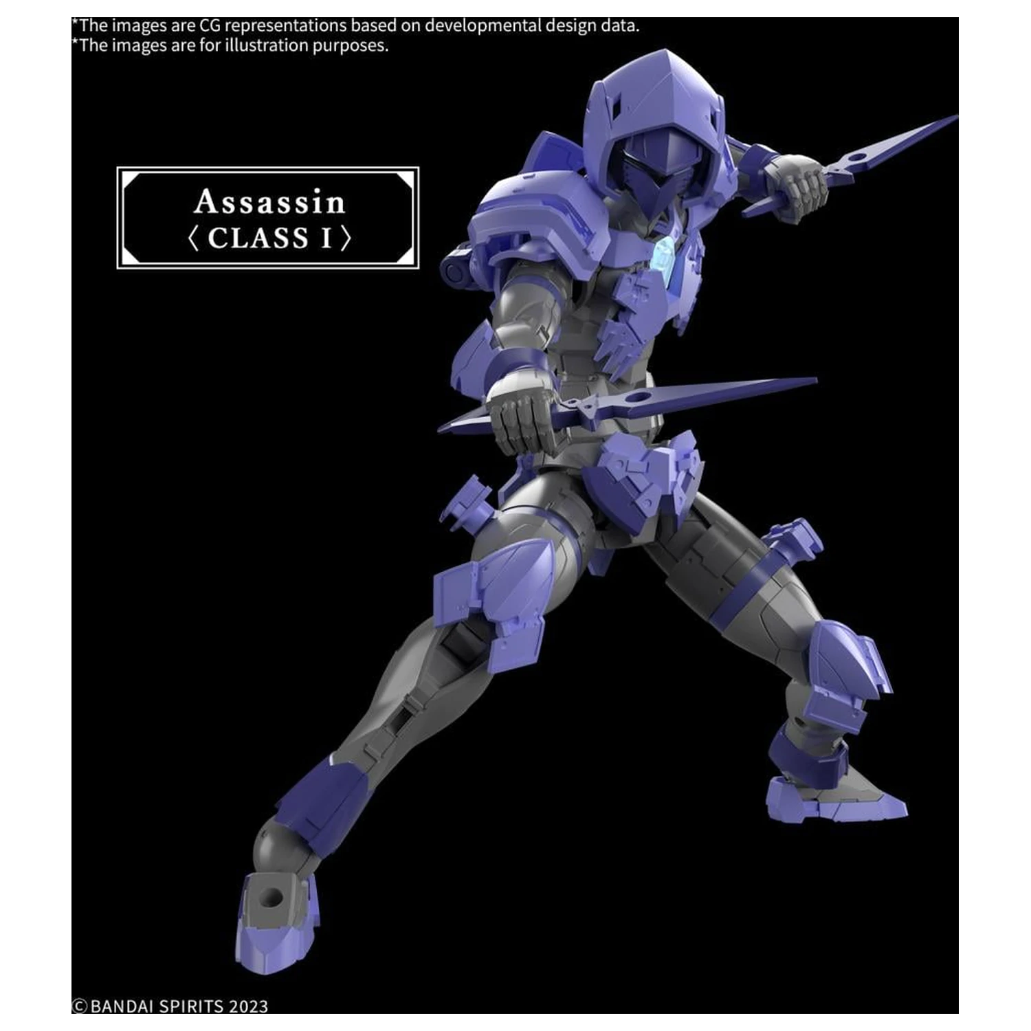 30MF Liber Assassin Komplet modela fotografija proizvoda
