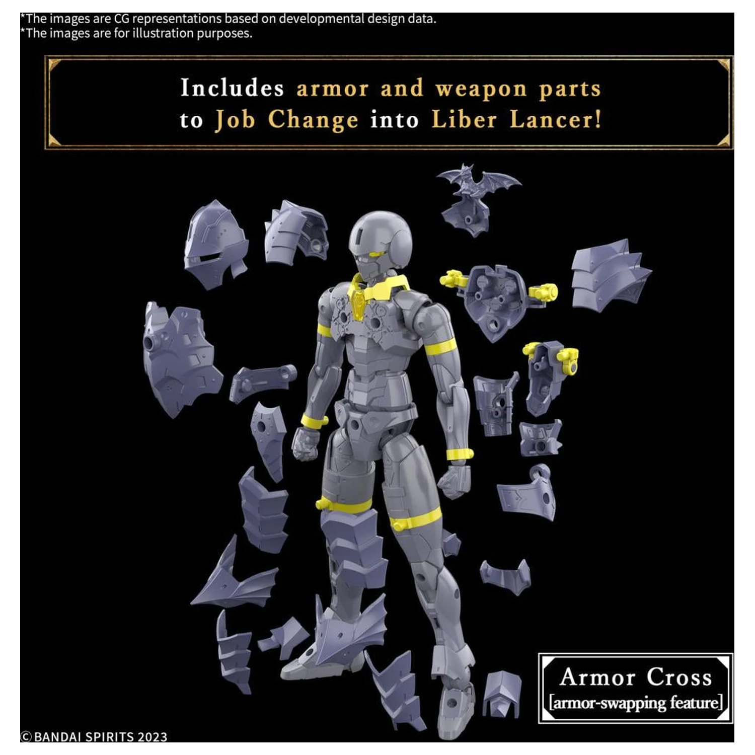 30MF Liber Lancer Model Kit fotografija proizvoda