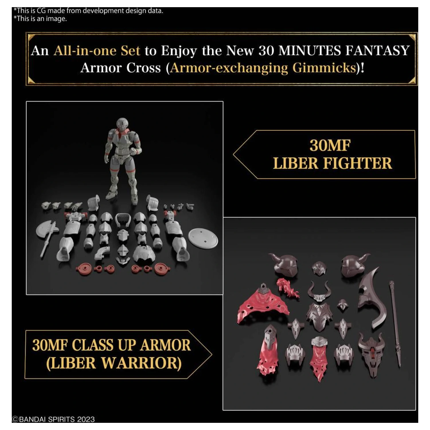 30MF Liber Warrior Model Kit fotografija proizvoda