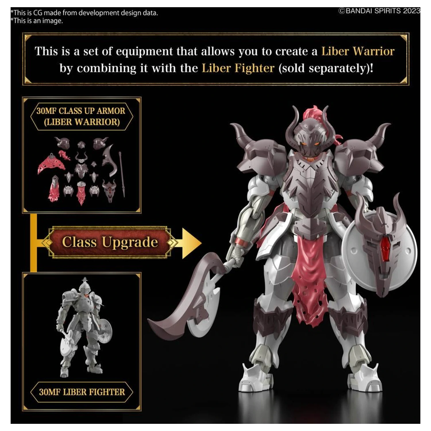 30MF Liber Warrior Model Kit fotografija proizvoda