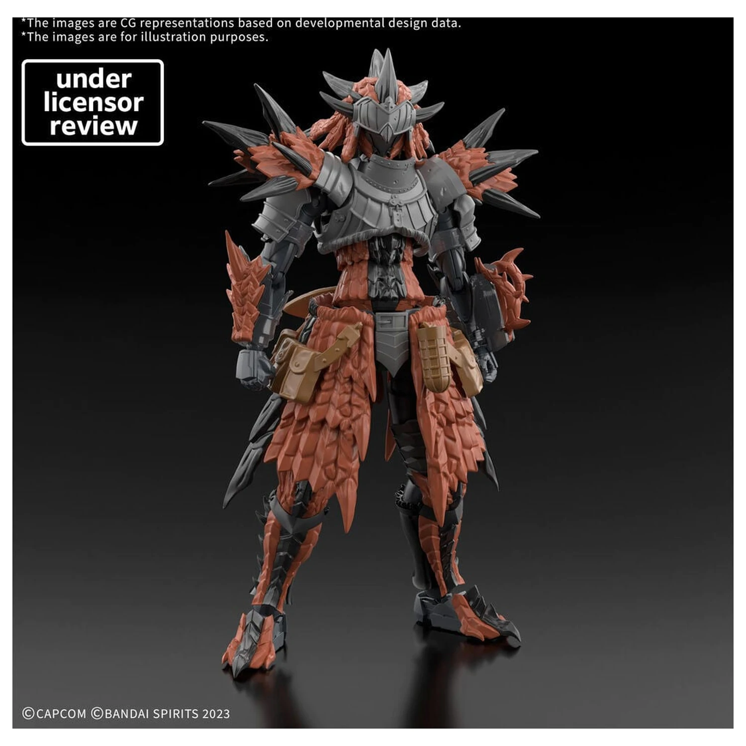 30MF Monster Hunter Wilds Rathalos Oprema Rathalos serija Set dodataka 30 Minutes Fantasy fotografija proizvoda