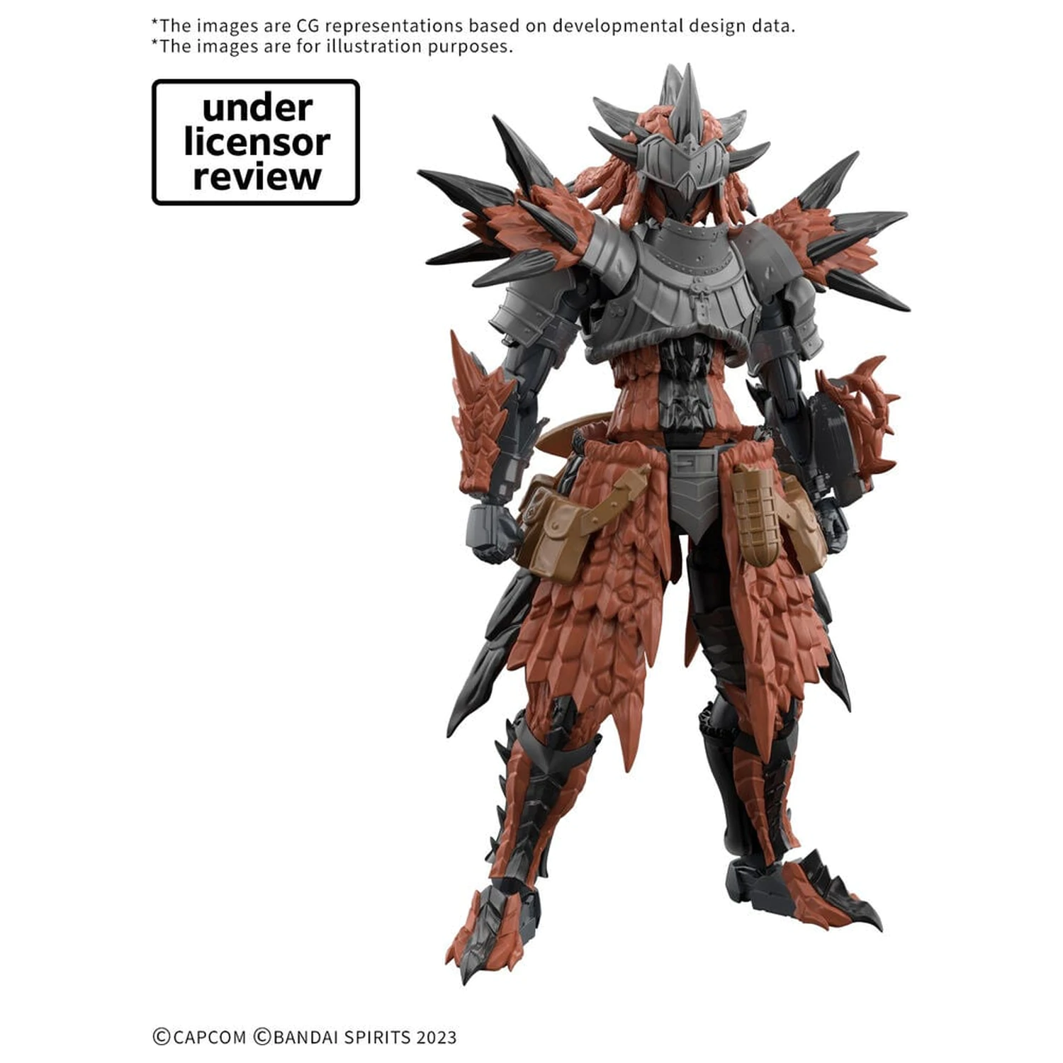 30MF Monster Hunter Wilds Rathalos Oprema Rathalos serija Set dodataka 30 Minutes Fantasy fotografija proizvoda