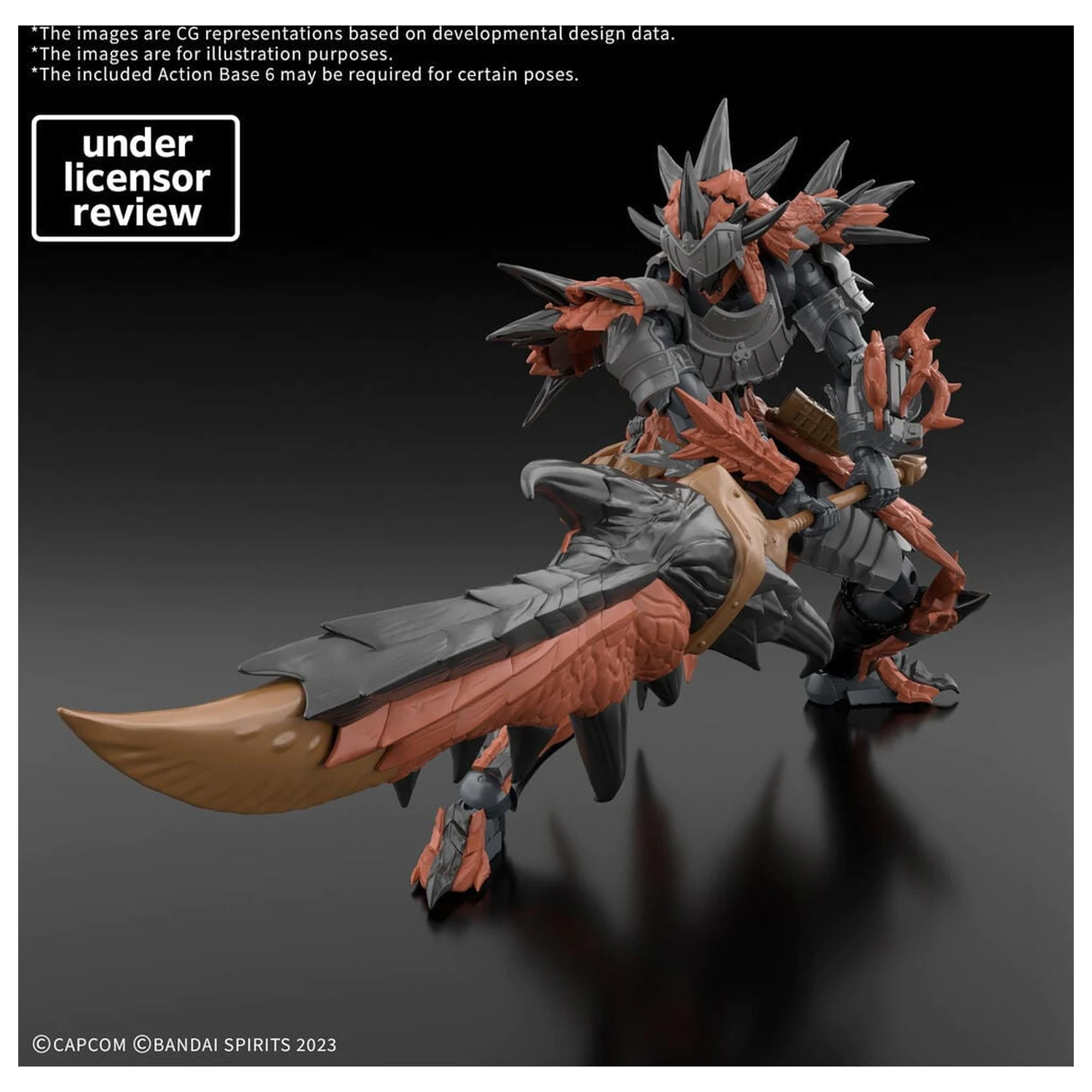 30MF Monster Hunter Wilds Rathalos Oprema Rathalos serija Set dodataka 30 Minutes Fantasy fotografija proizvoda