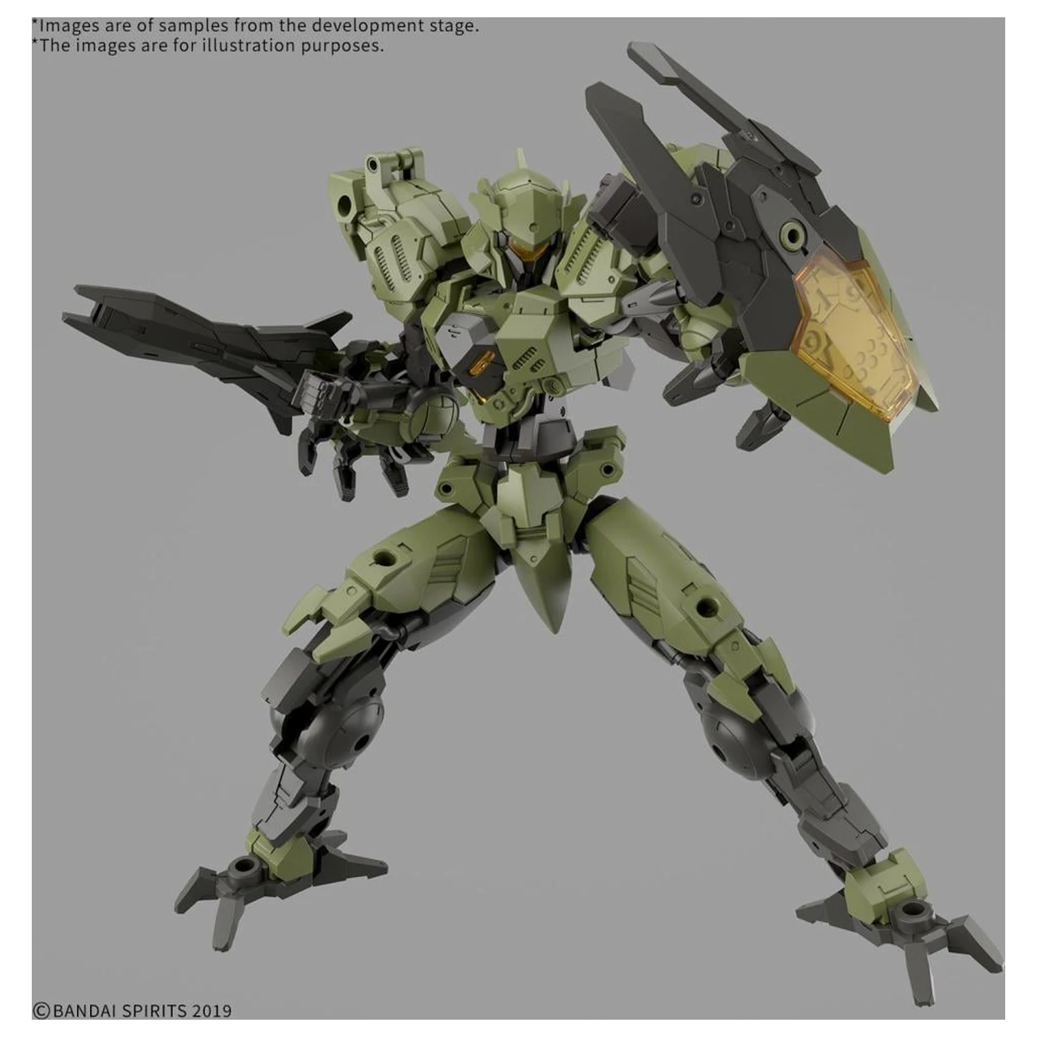 30 mm 1/144 bEXM-40 Novalv (Green) Komplet modela fotografija proizvoda