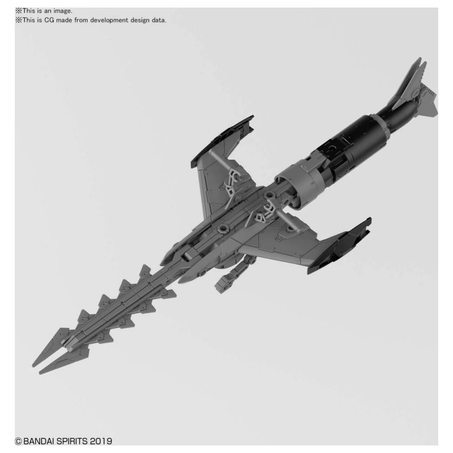 30MM 1/144 Extended Armament Vehicle (Submarine Gray) komplet modela fotografija proizvoda